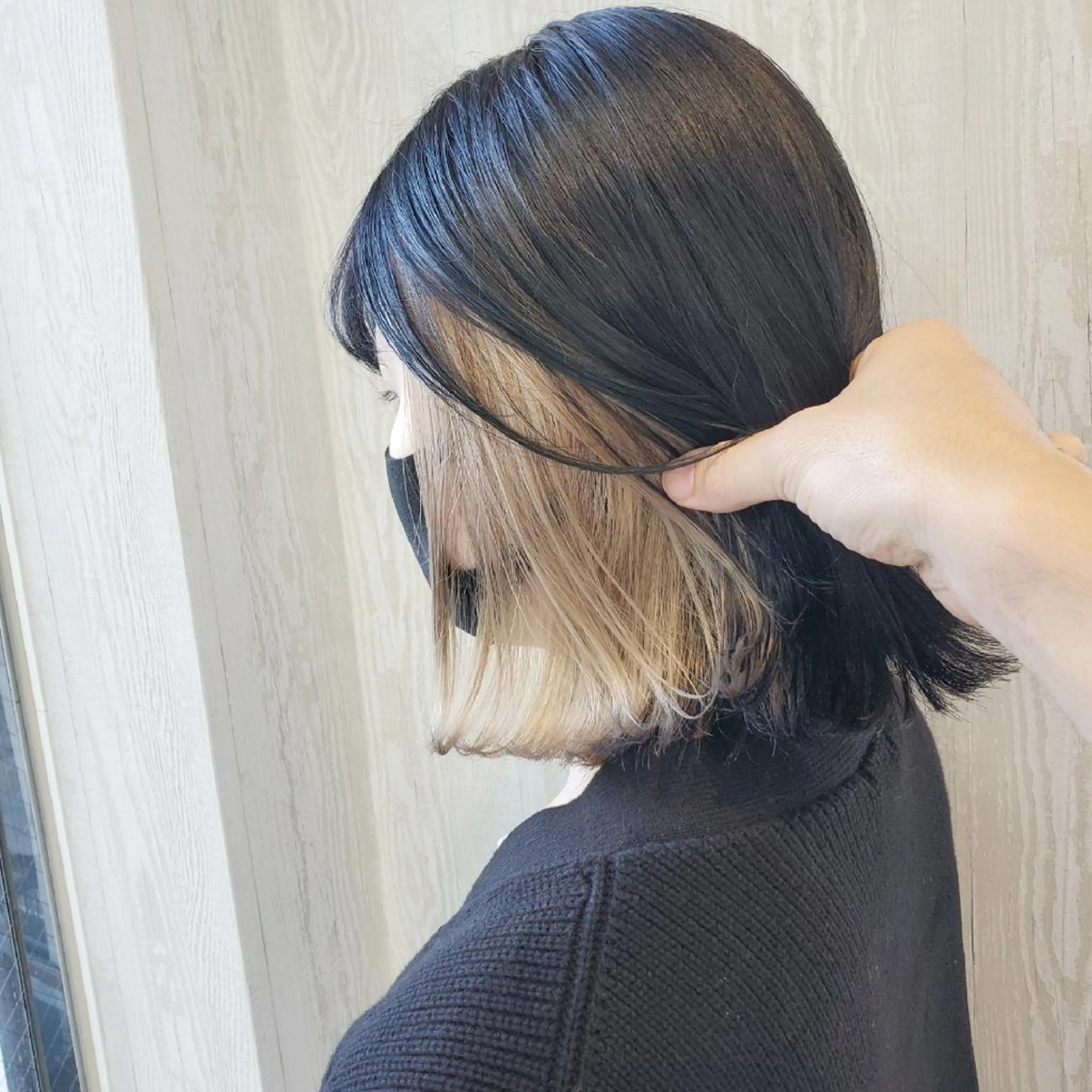 ショート カラー ベージュカラー インナーカラー ヘアカラー トリートメント レイヤーカット/ ウルフカット/大橋 のヘアスタイル