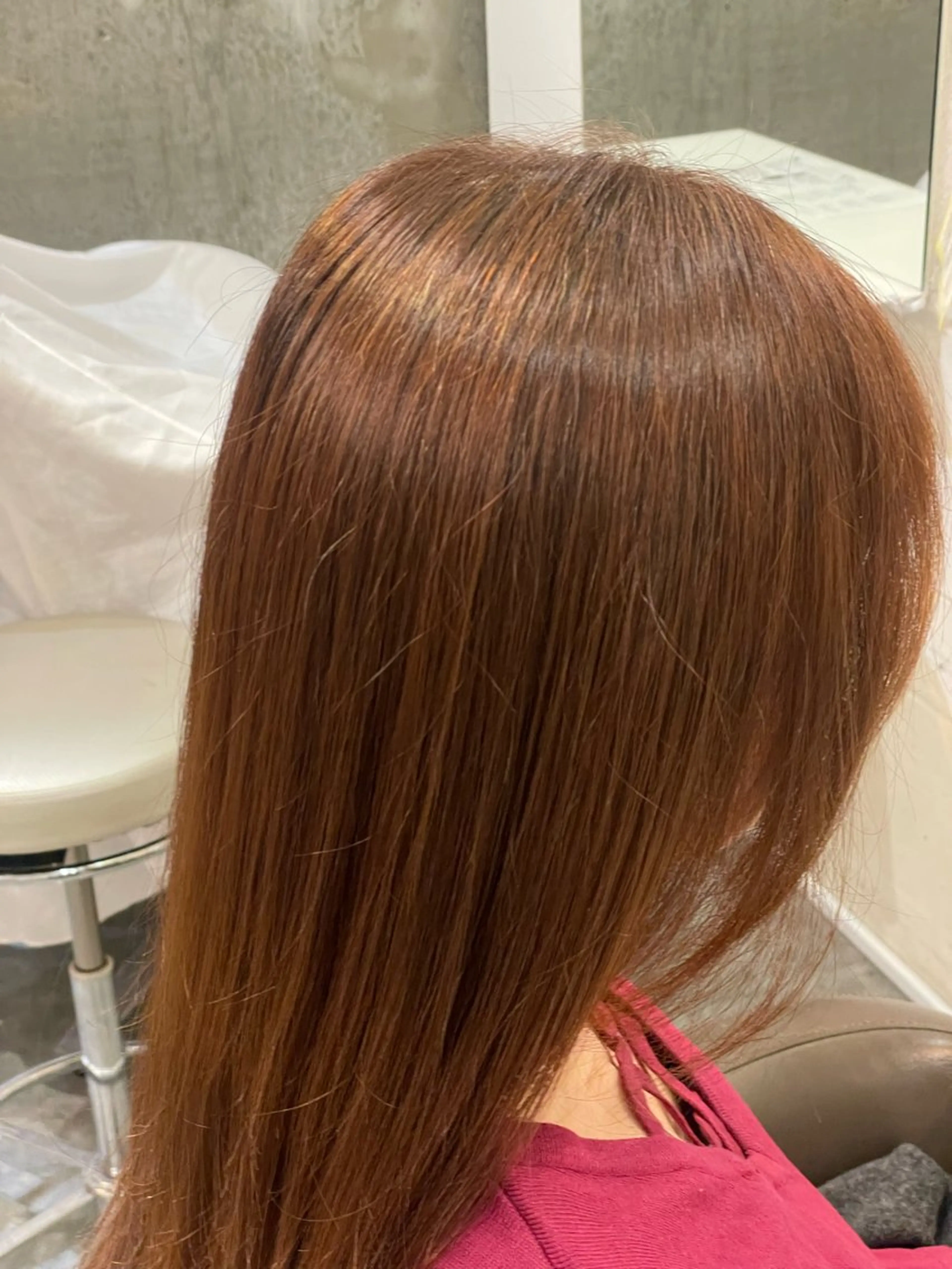 セミロング カラー ブラウンカラー ナチュラルブラウン ヘアカラー トリートメント コスパ◎/ナチュラル カラー/グレイ/佑壮のヘアスタイル