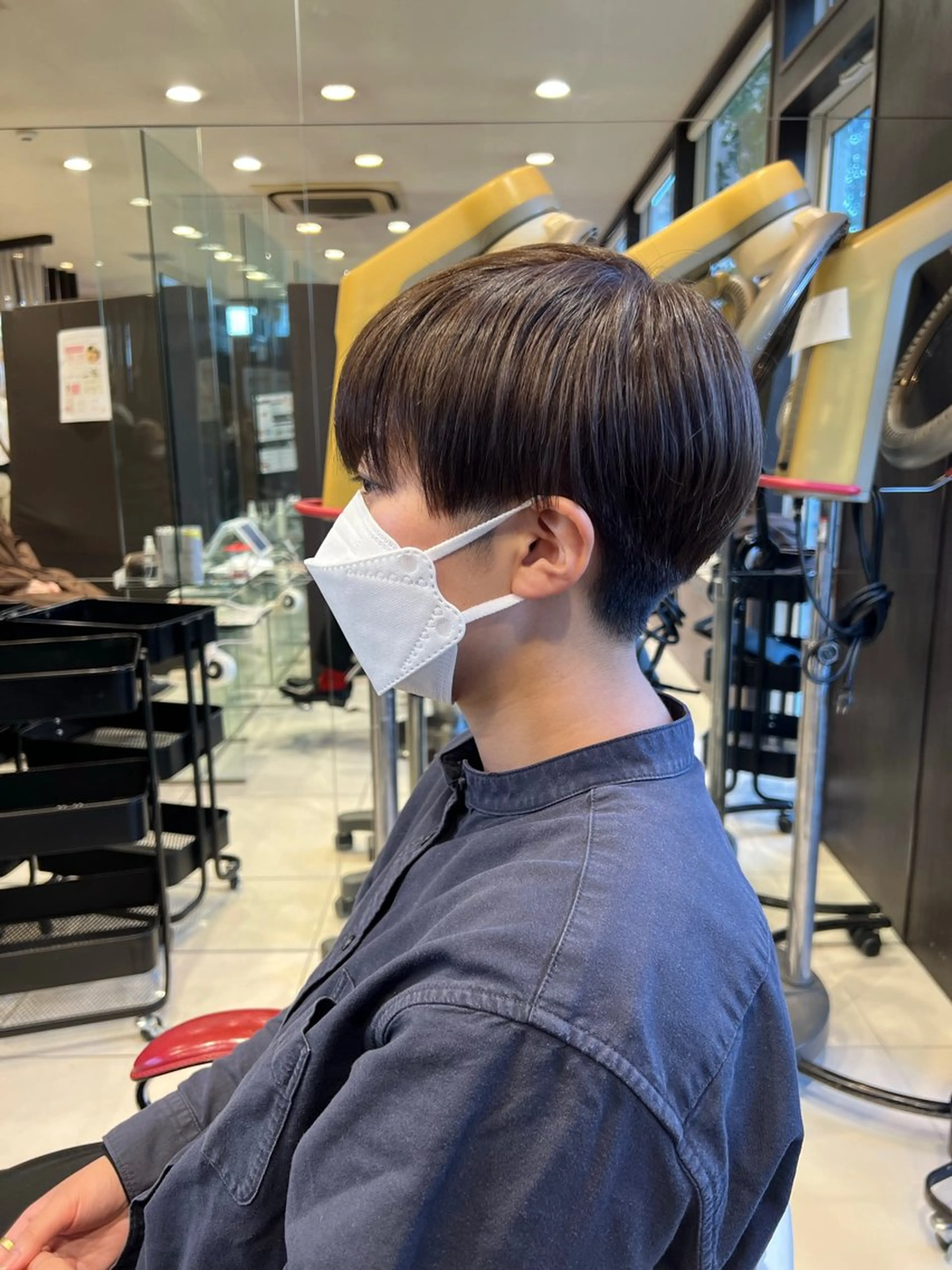 ショート ショートヘア トリートメント カット ヘアカラー トリートメント 下條 真のヘアスタイル