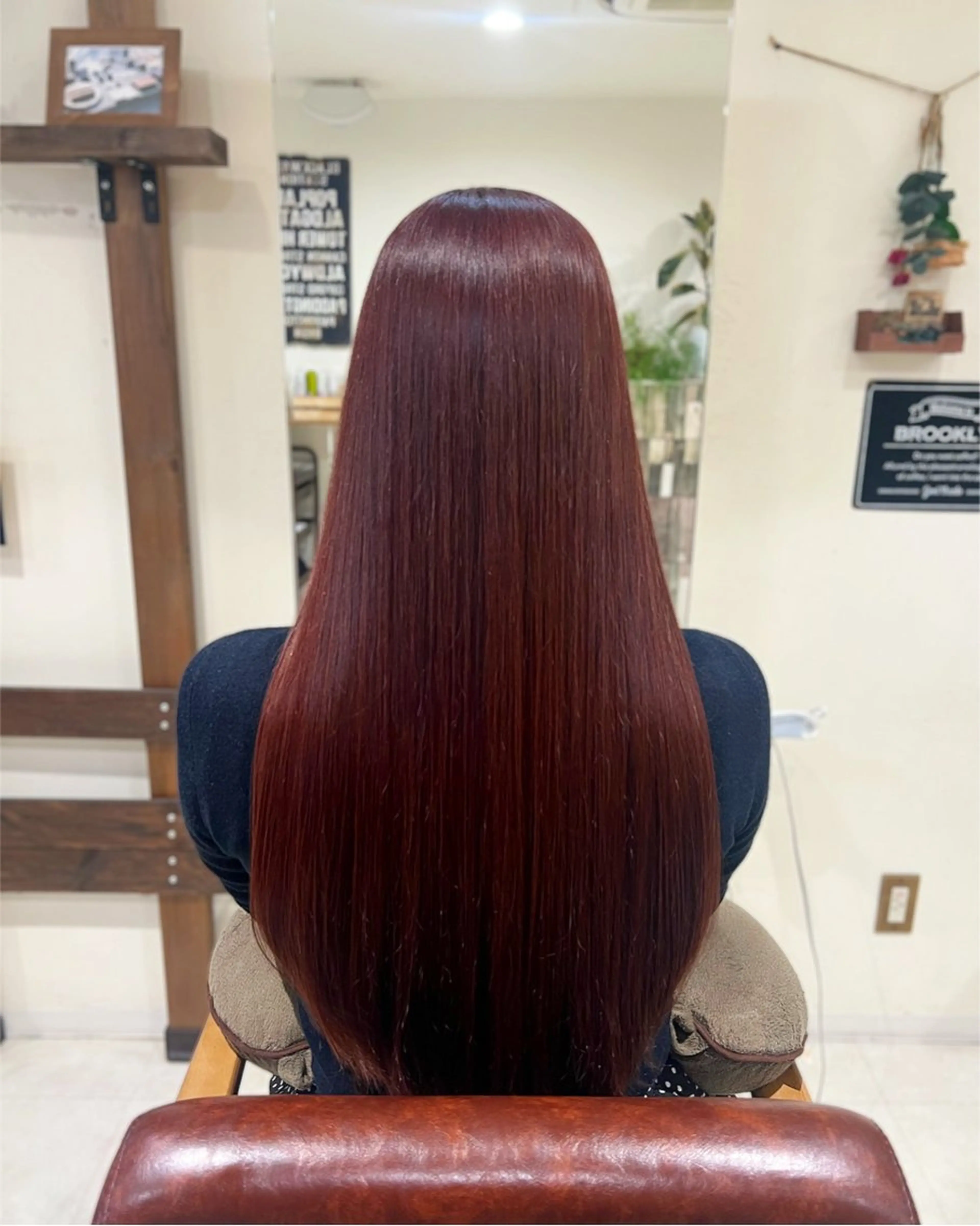 ロング 髪質改善 トリートメント 酸熱トリートメント 髪質改善メニュー 長井 美佐子のヘアスタイル