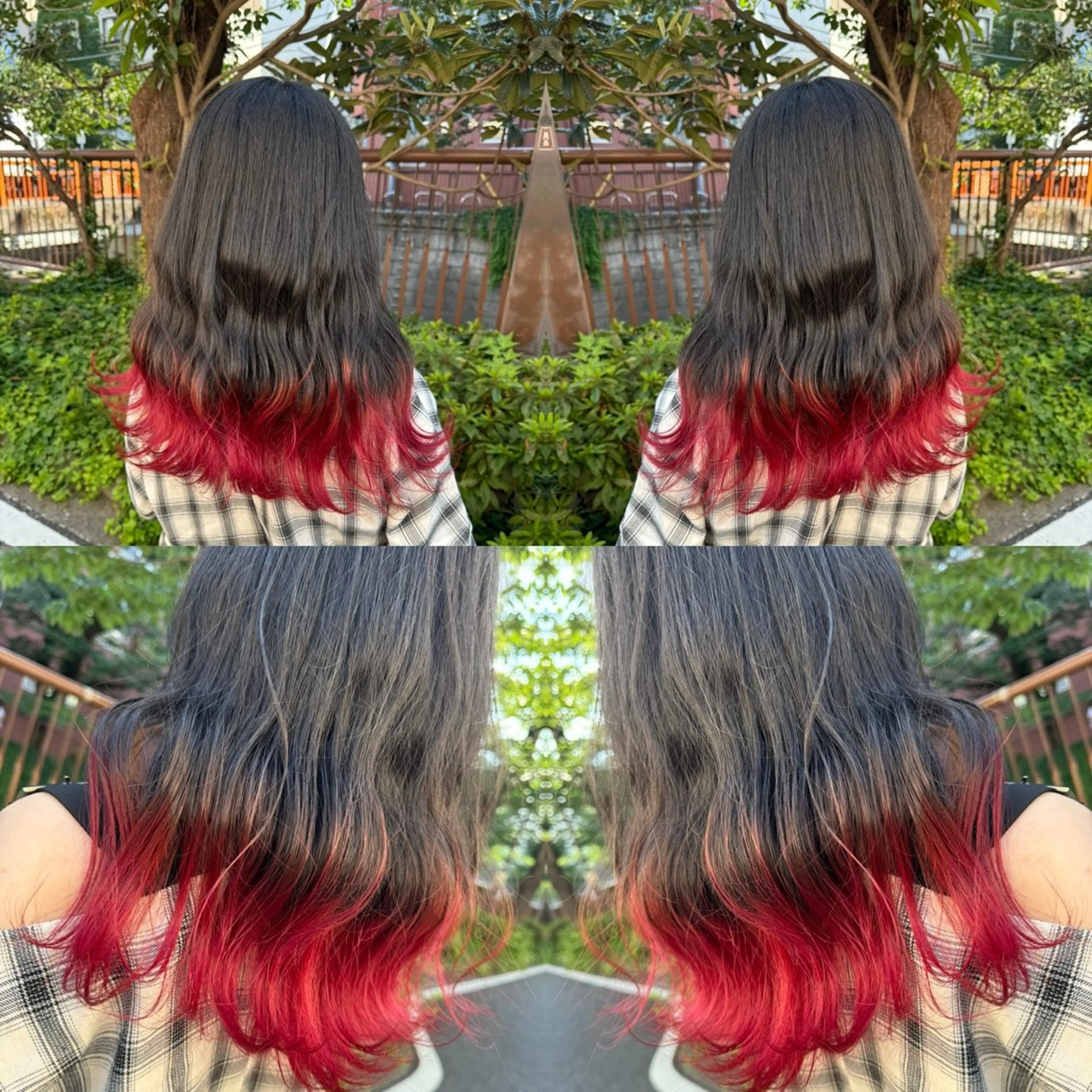 セミロング カラー "PEPPU "所属・🌈推し色派手髪 ハイトーンShinのヘアスタイル