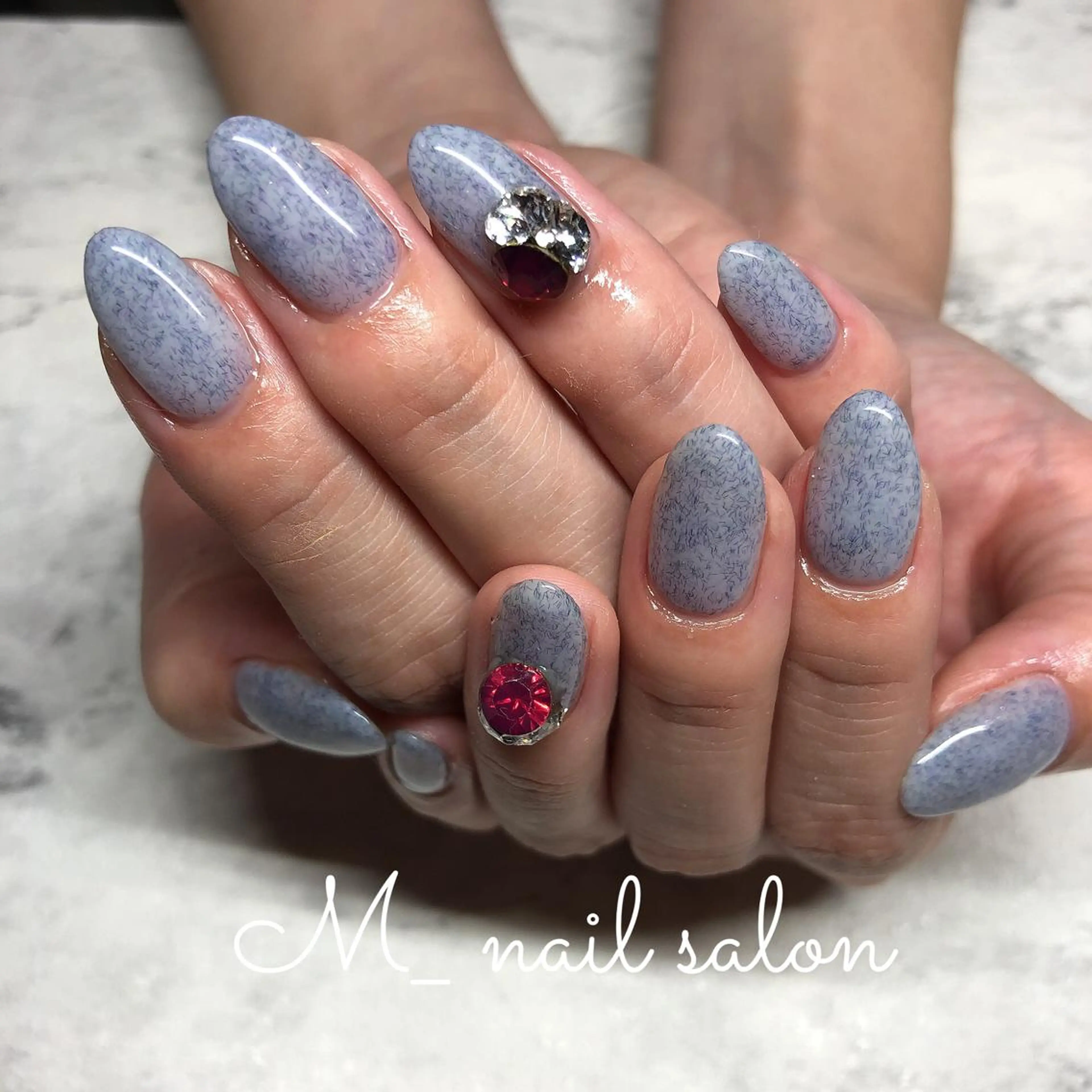 ネイル ワンカラーネイル ハンドネイル M_ nail salonのネイルデザイン