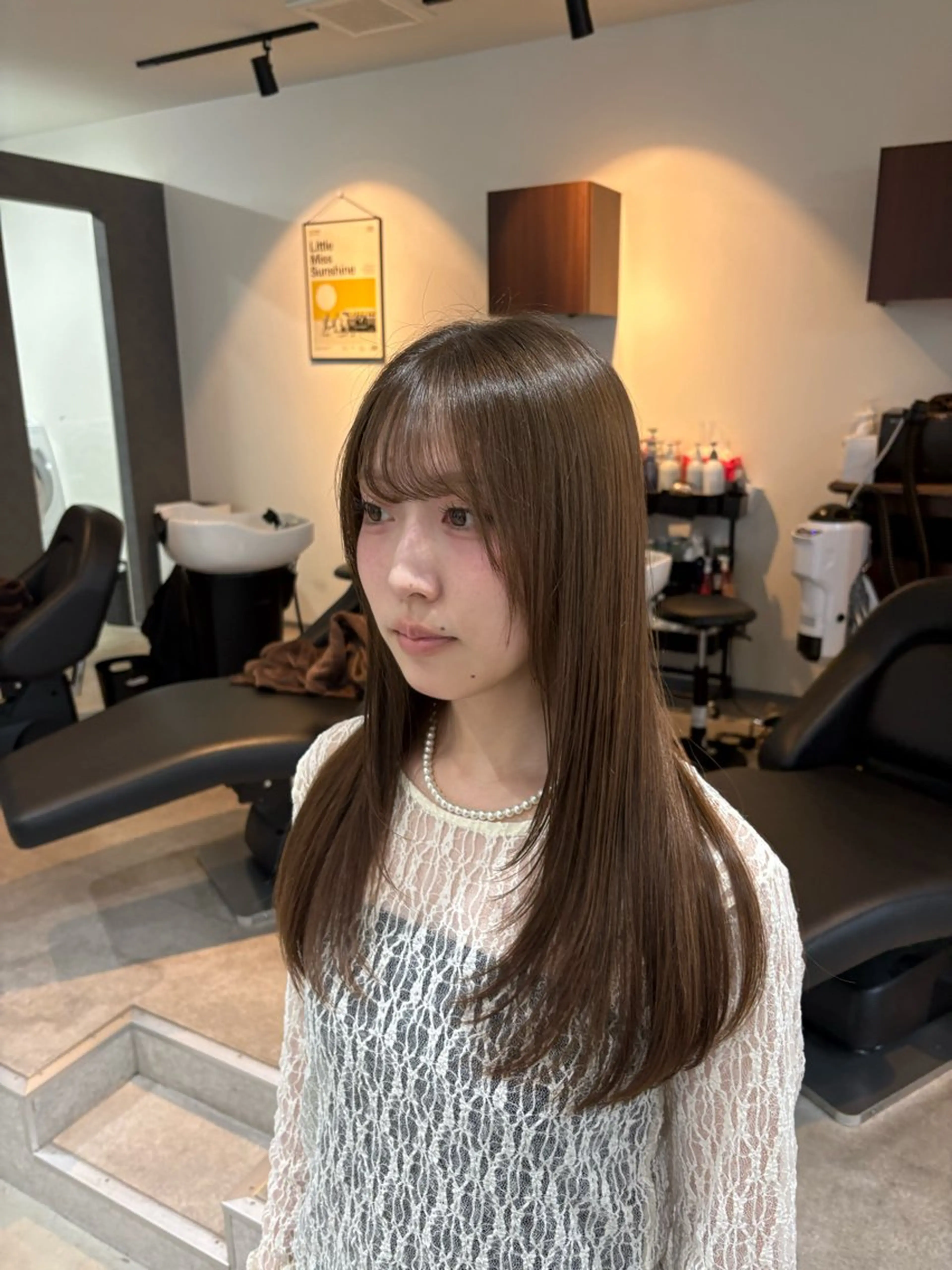 【ブリーチなしダブルカラー】ダメージレスで透明感のあるカラーの写真