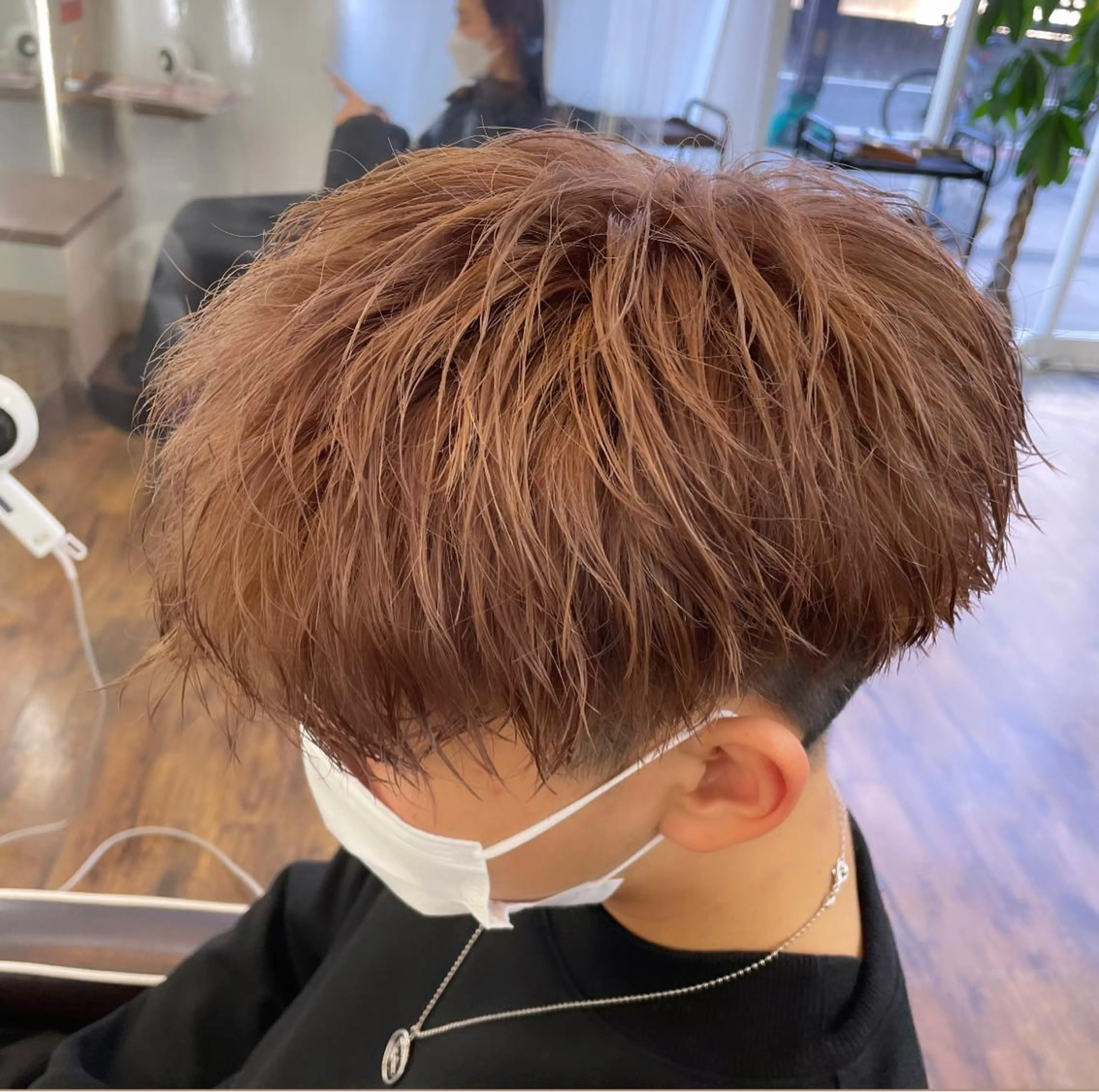 カット+ダブルカラーの写真