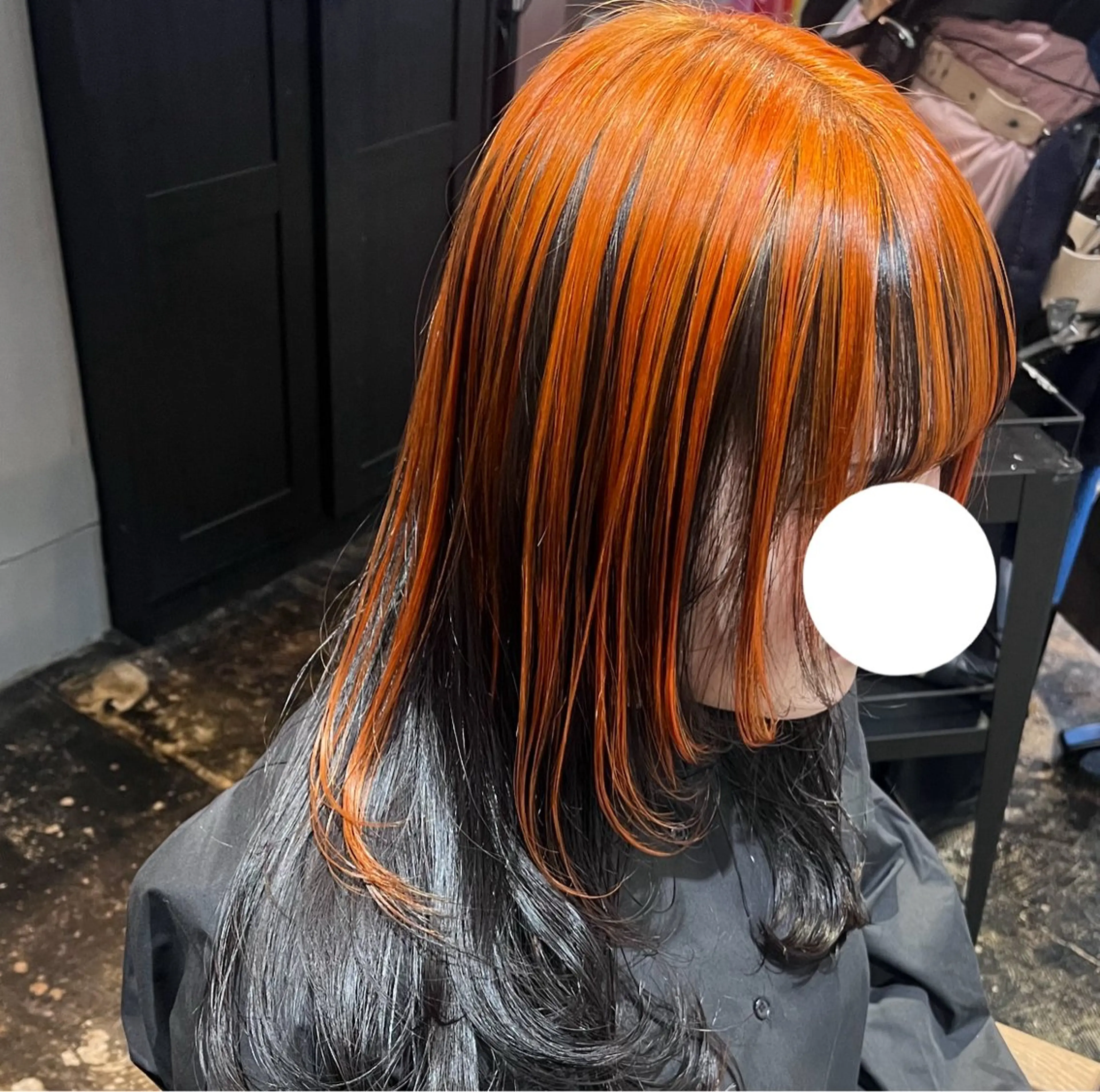 ロング カラー カット ヘアカラー トリートメント 伊藤 玲衣のヘアスタイル