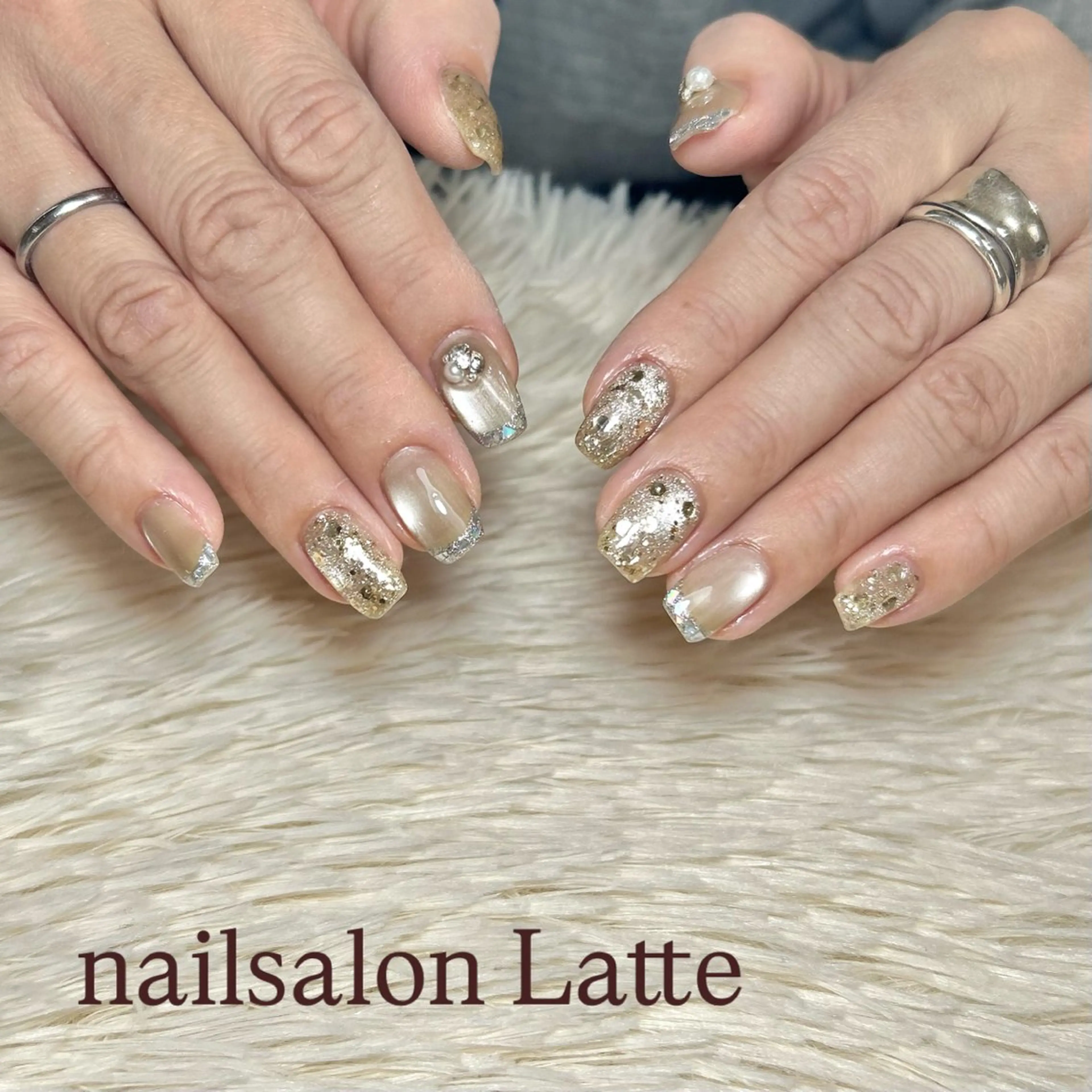 ネイル Nailsalon Latteのネイルデザイン
