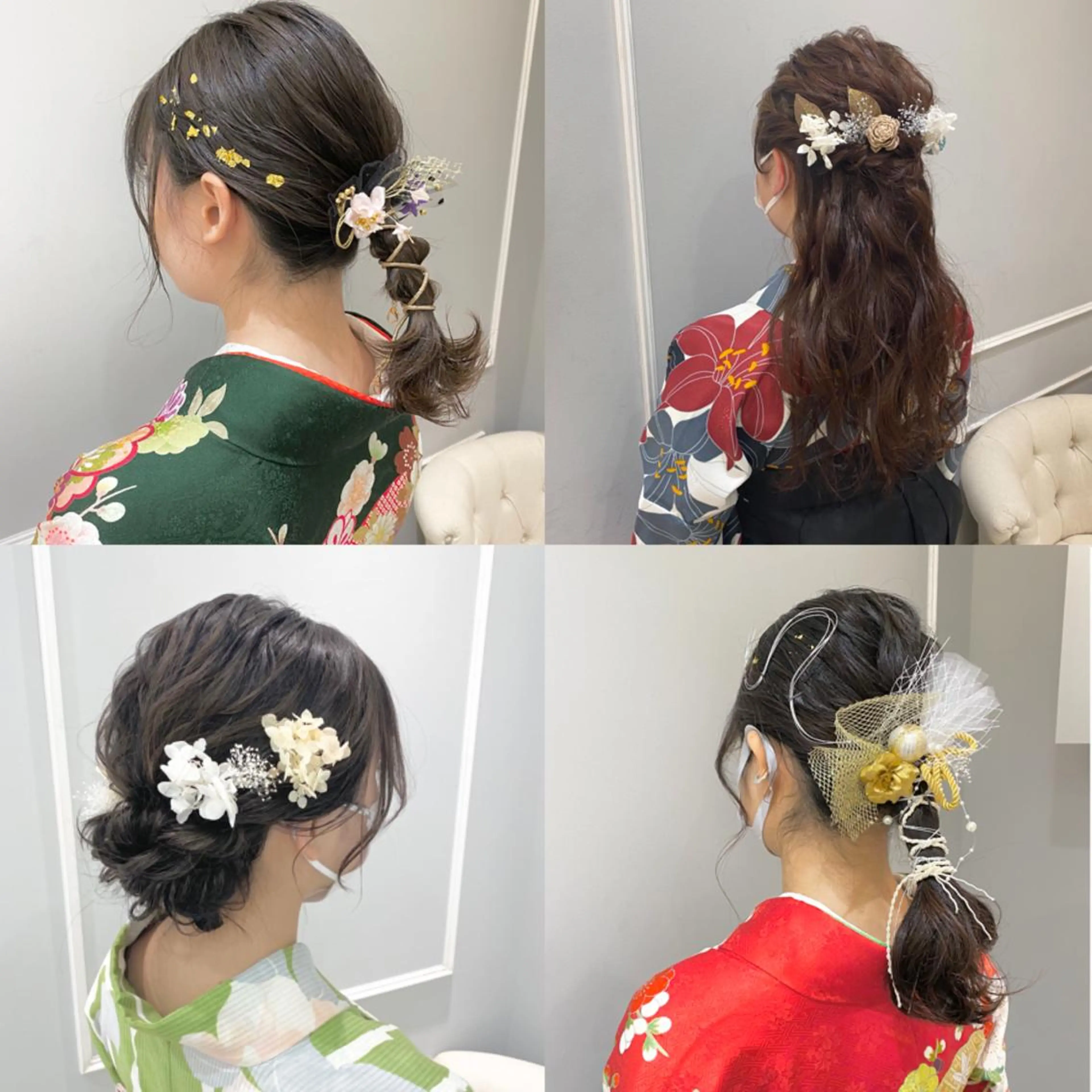 ヘアアレンジ 似合わせ艶髪カラー ❤️ハダユミのヘアスタイル
