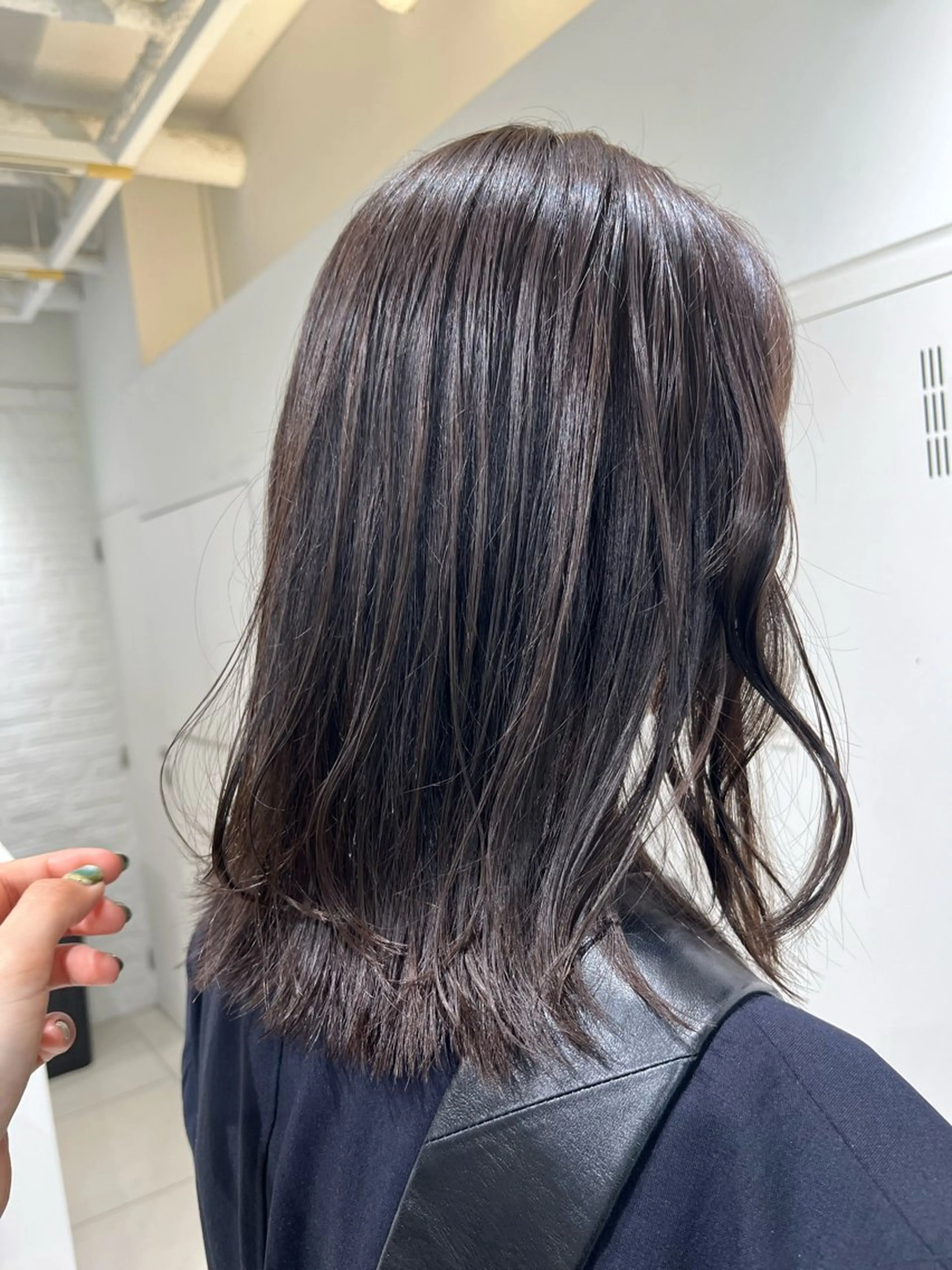 ミディアム カラー カット ヘアカラー トリートメント 【メンズ縮毛矯正/ Ryokaのヘアスタイル