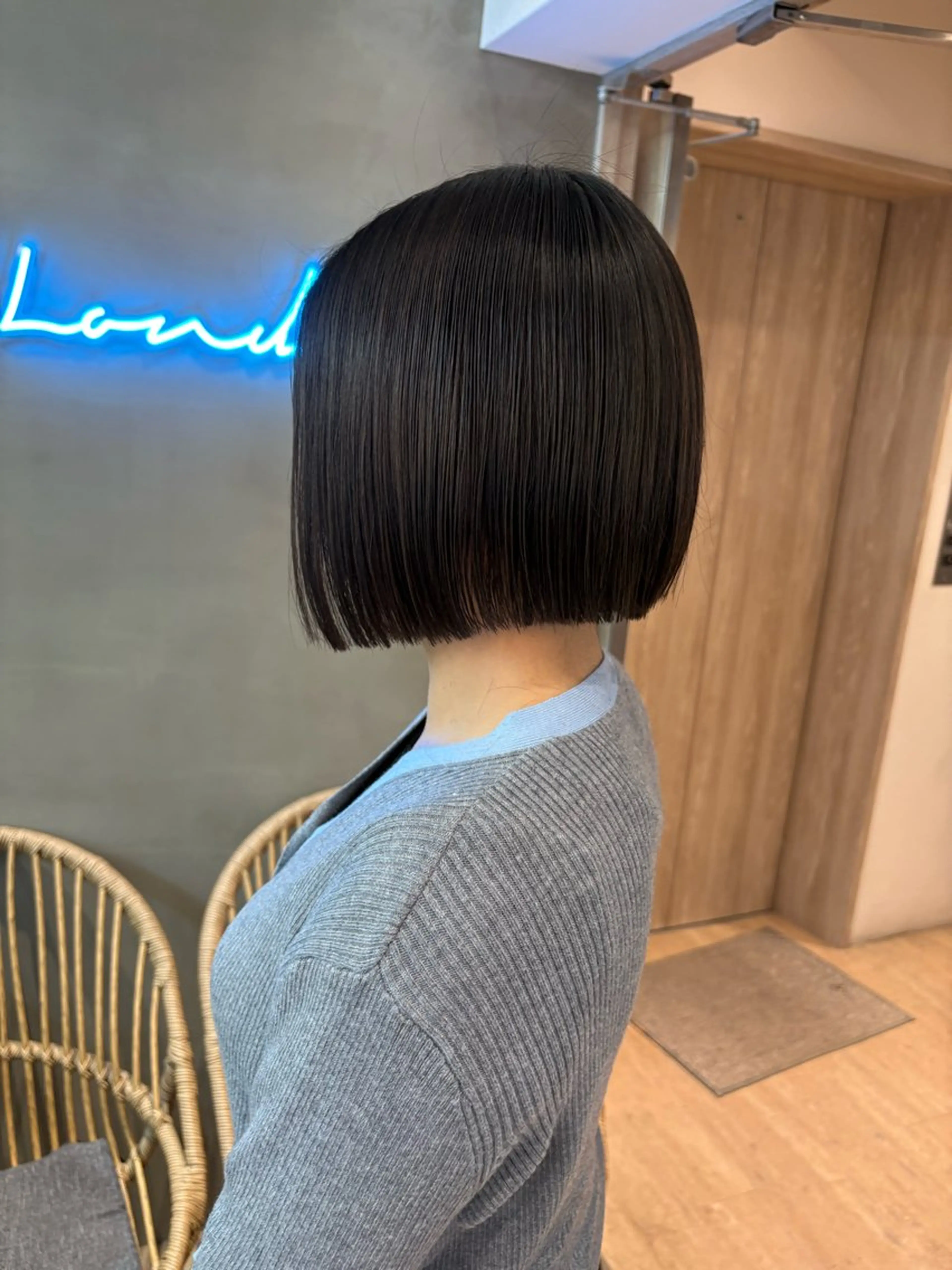 ショート カット トリートメント オリーブベージュ/シ ョートボブたまき🧡のヘアスタイル