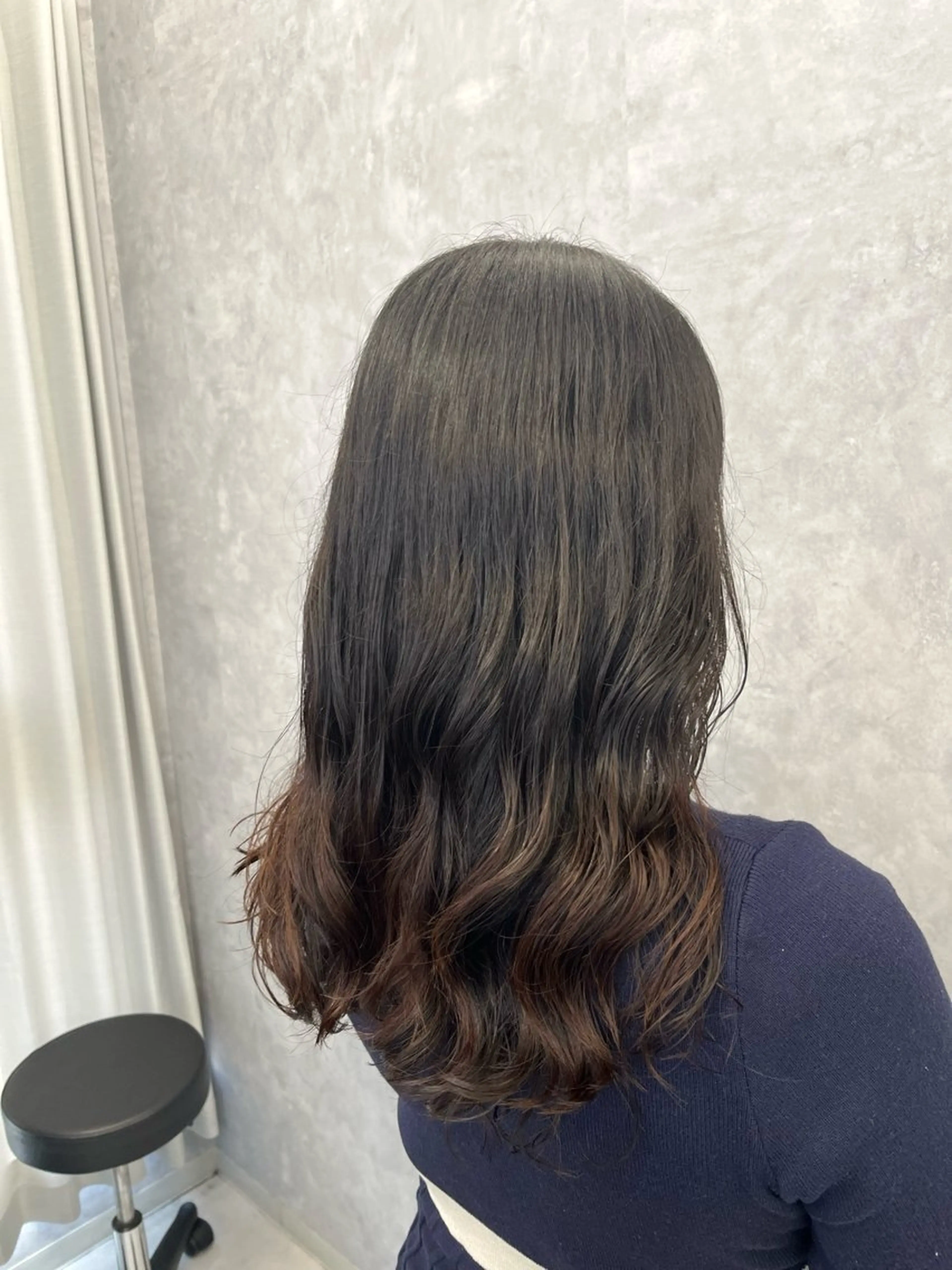 セミロング パーマ セミロングパーマ トリートメント カット パーマ トリートメント NUMBER 天王寺 🌼yuriのヘアスタイル