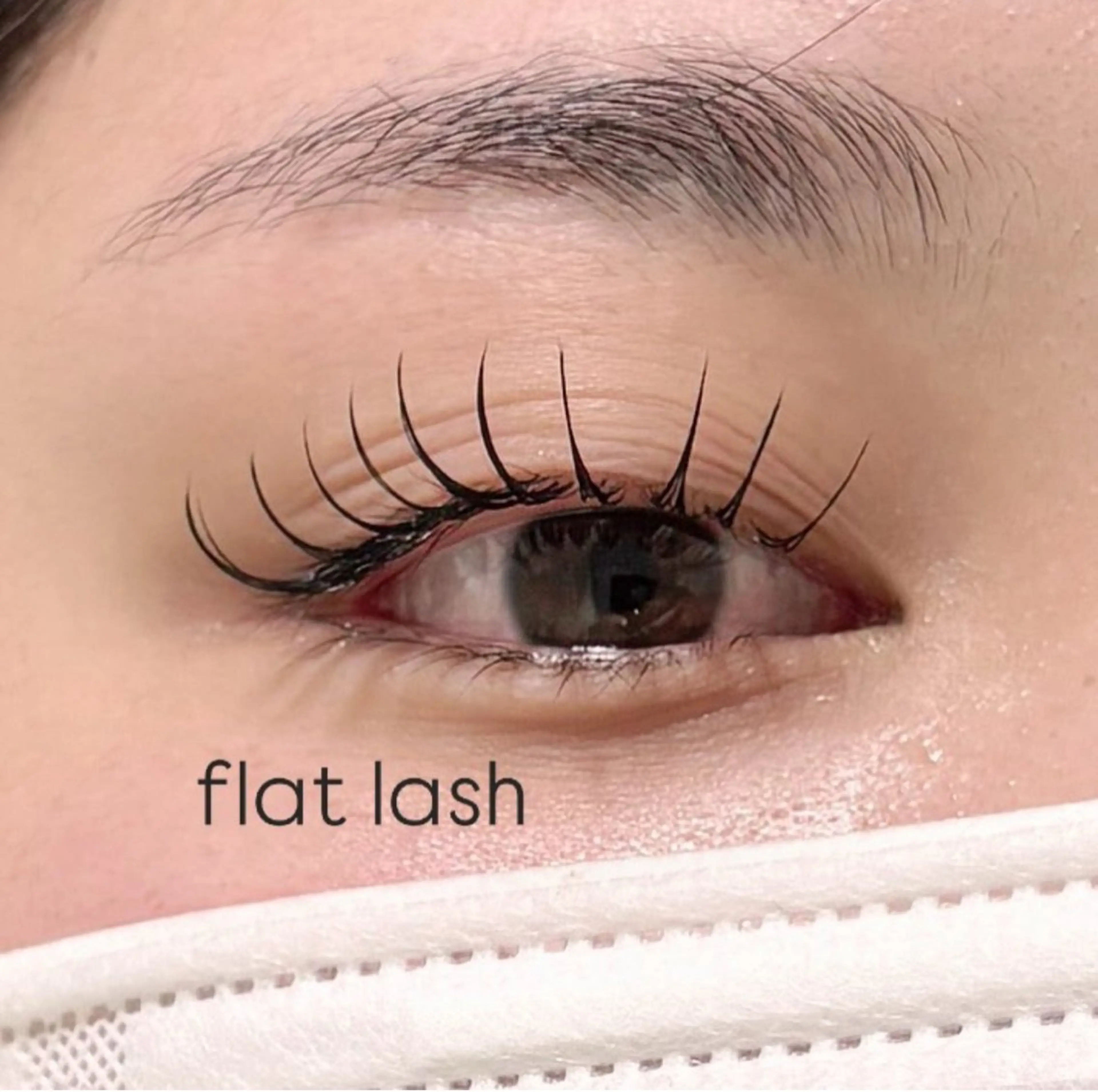 マツエク・マツパ フラットラッシュ eyelash Sのマツエク・マツパデザイン