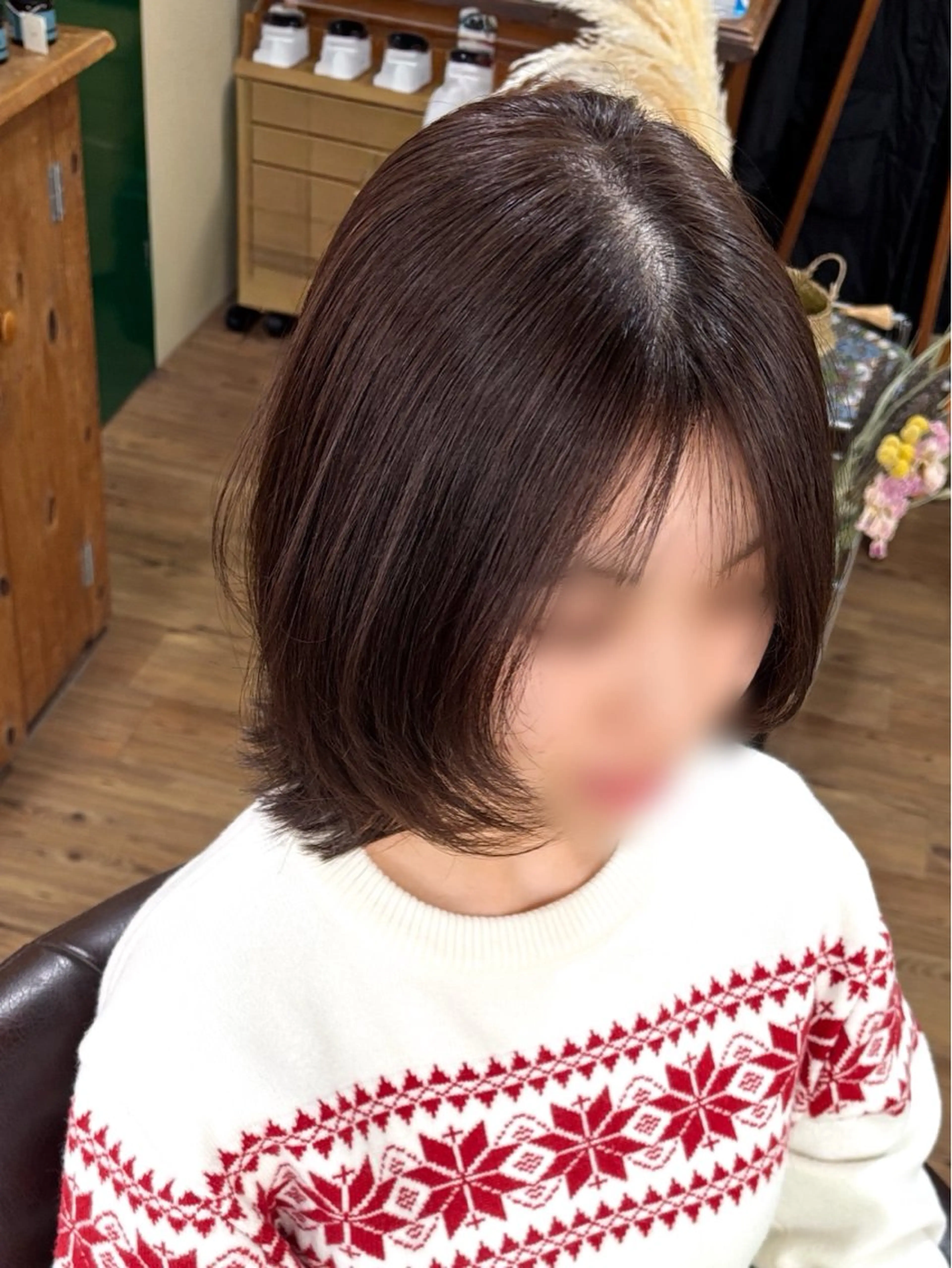 ミディアム ヘアカラー cmake所属・. kanokoのヘアスタイル