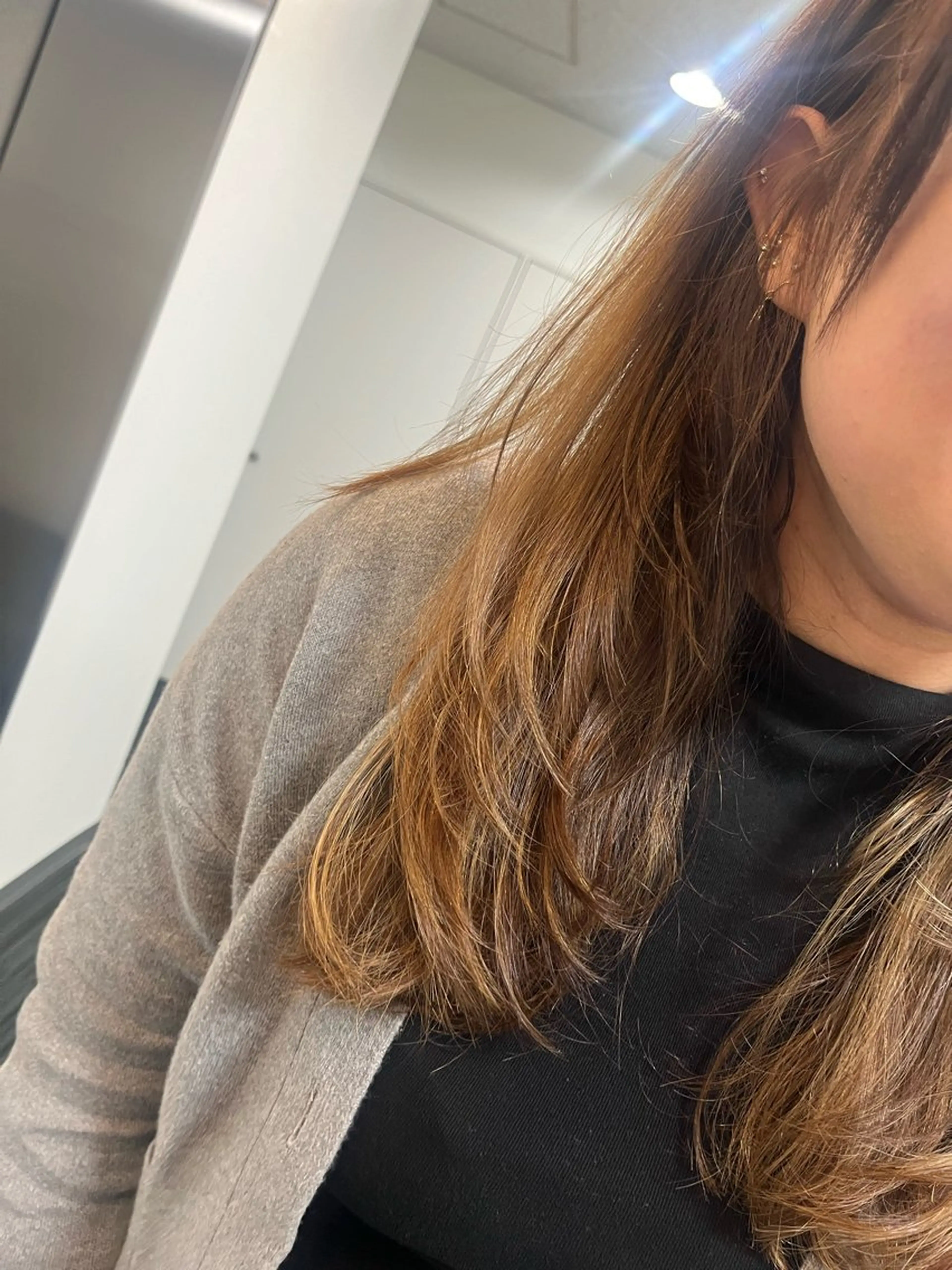 セミロング カラー カット ヘアカラー トリートメント afrodite 〈京橋〉Riyuのヘアスタイル