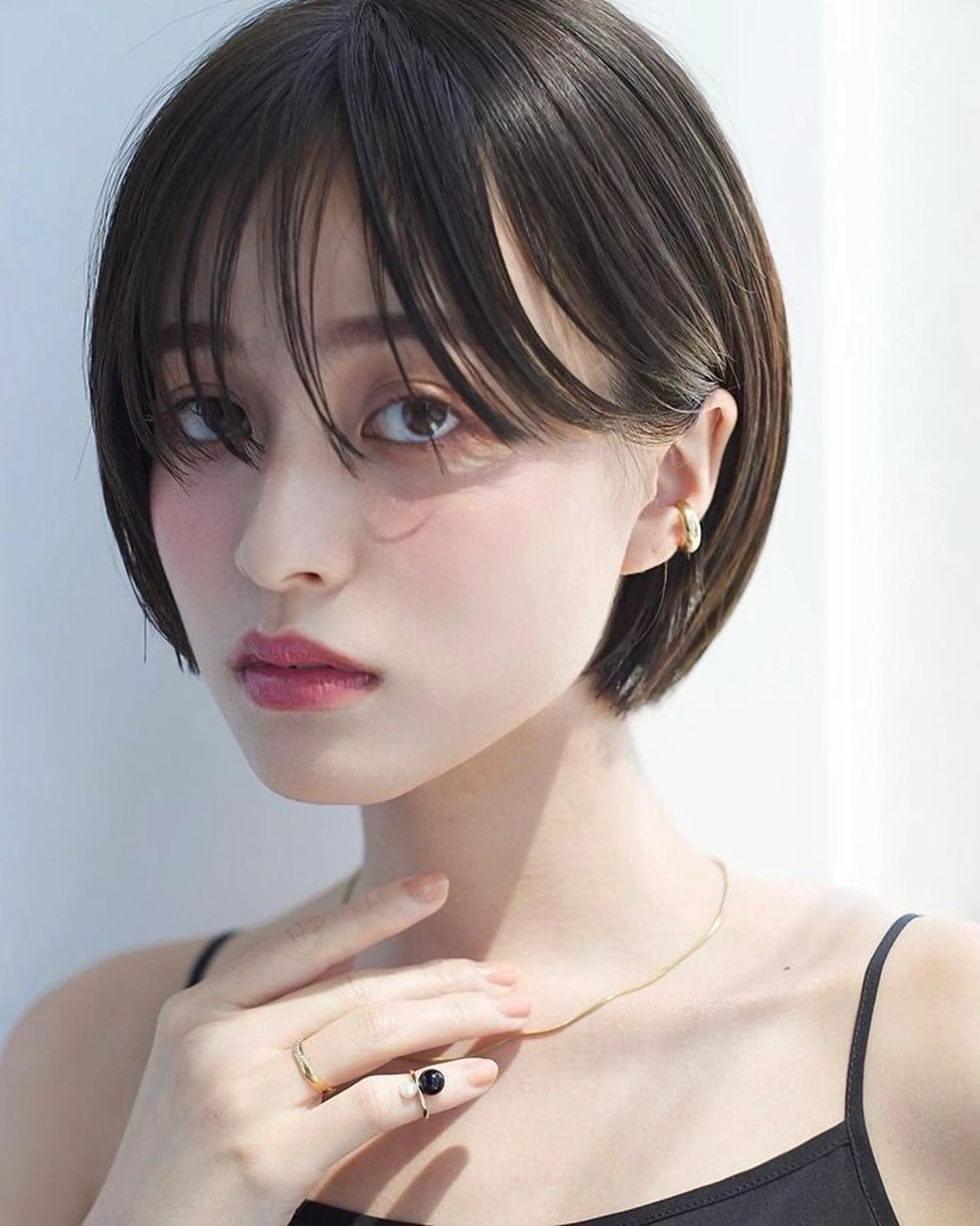 ミディアム ボブ 施術無料 🦊田中 集🦊のヘアスタイル