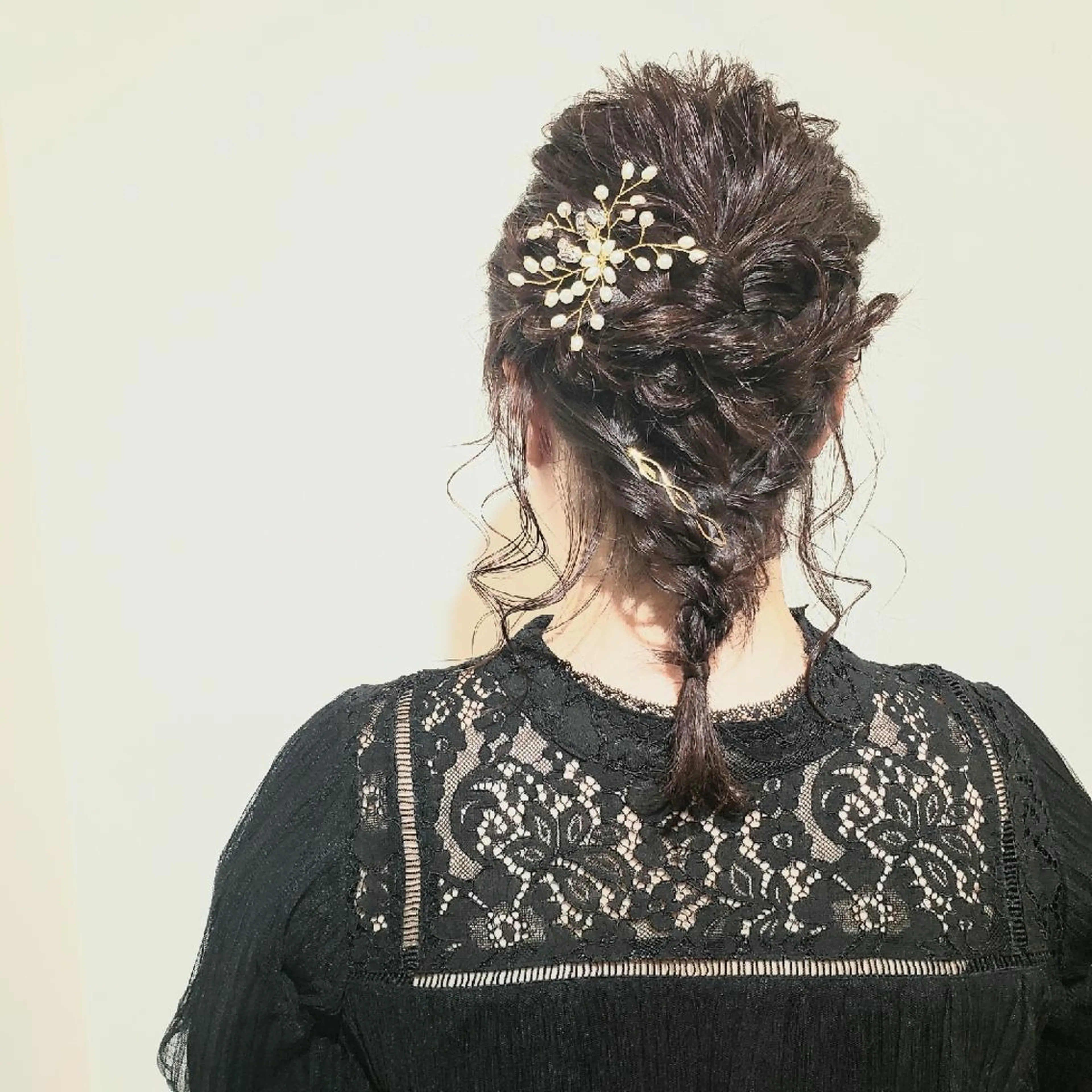 セミロング ヘアセット 🇰🇷透明感×ハイ トーン🌟tomoのヘアスタイル