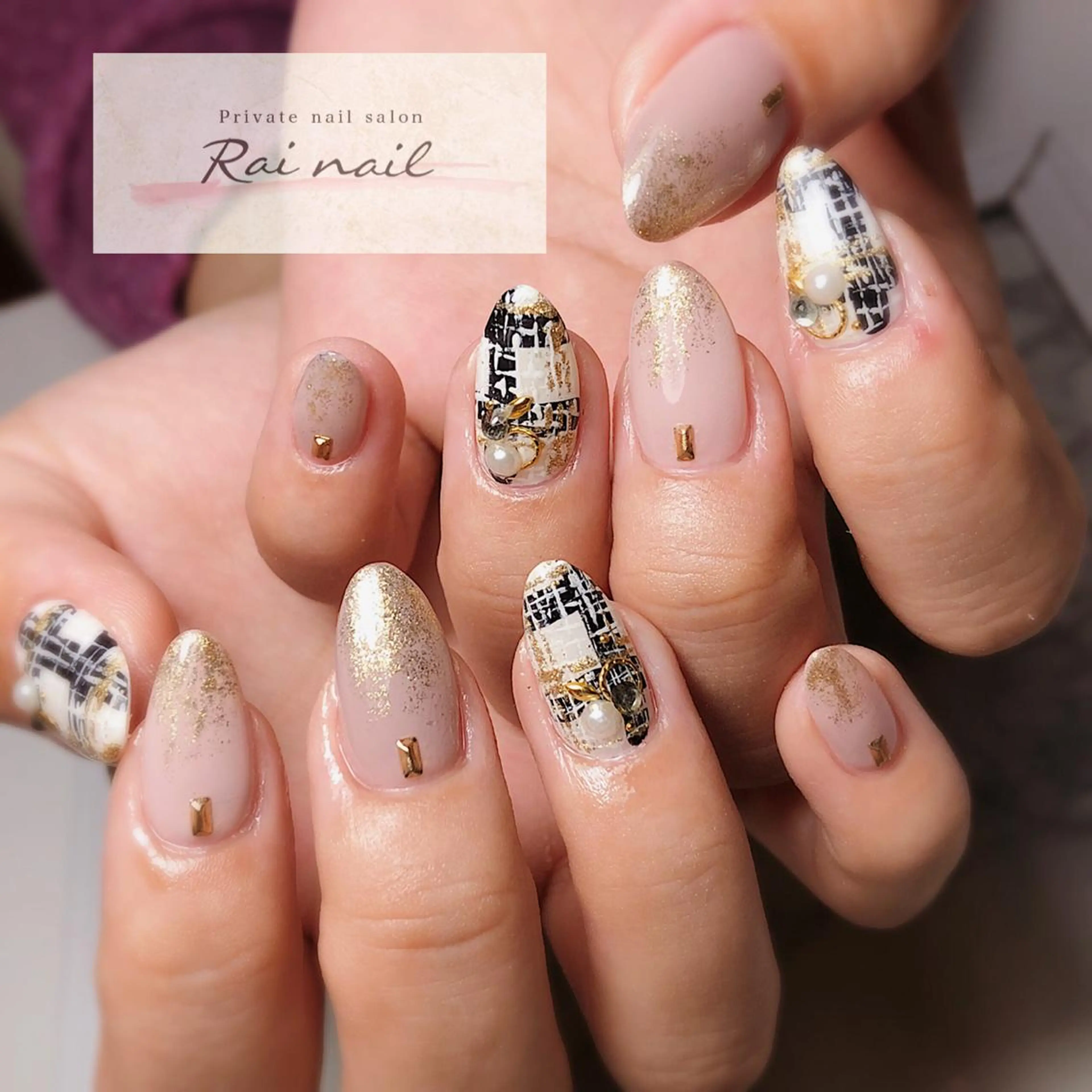 ネイル ハンドネイル Rai nail_ Risaのネイルデザイン