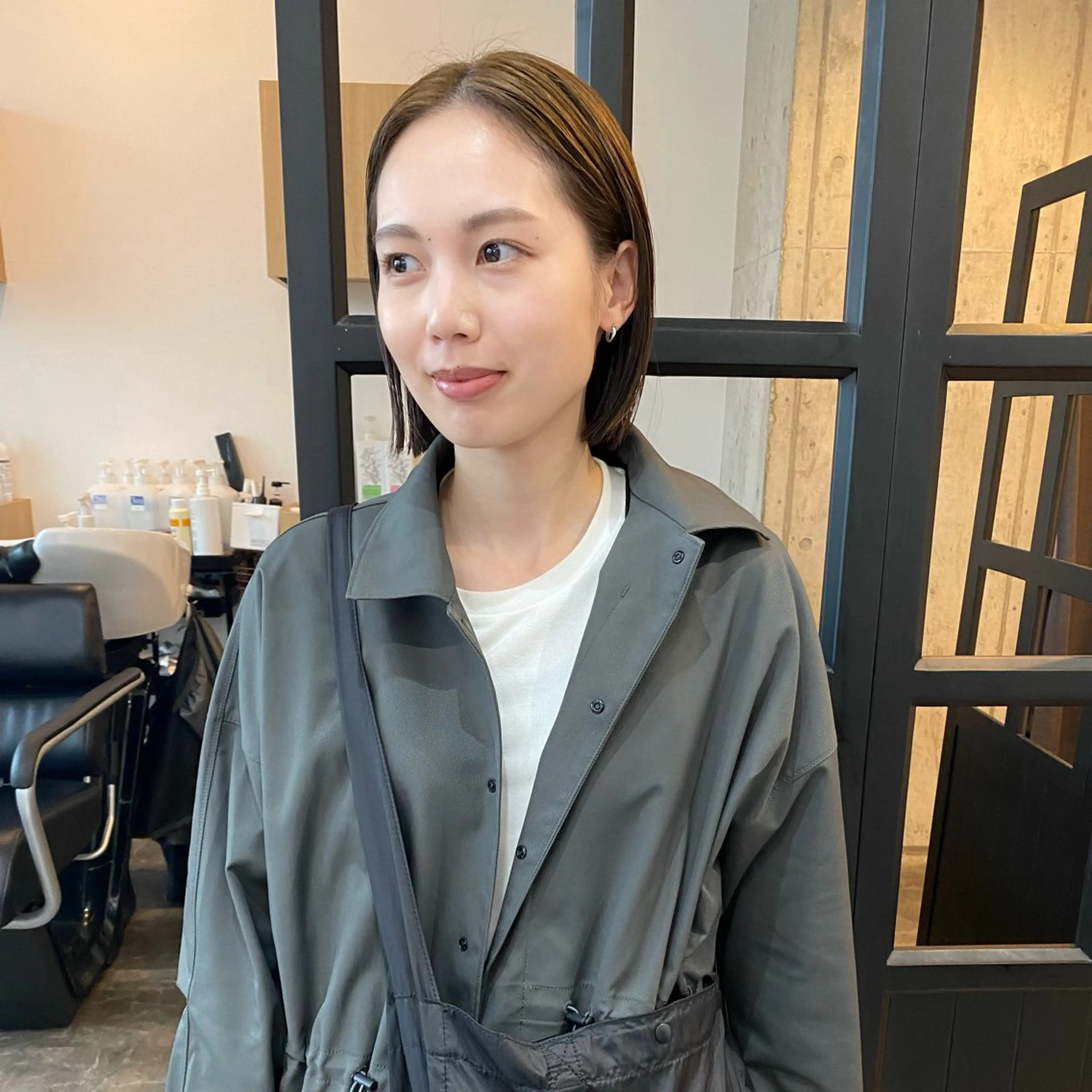 ショート ハイライト 髪質改善 レイヤーカット ショートヘア ショート職人 美容師【KENTA】のヘアスタイル