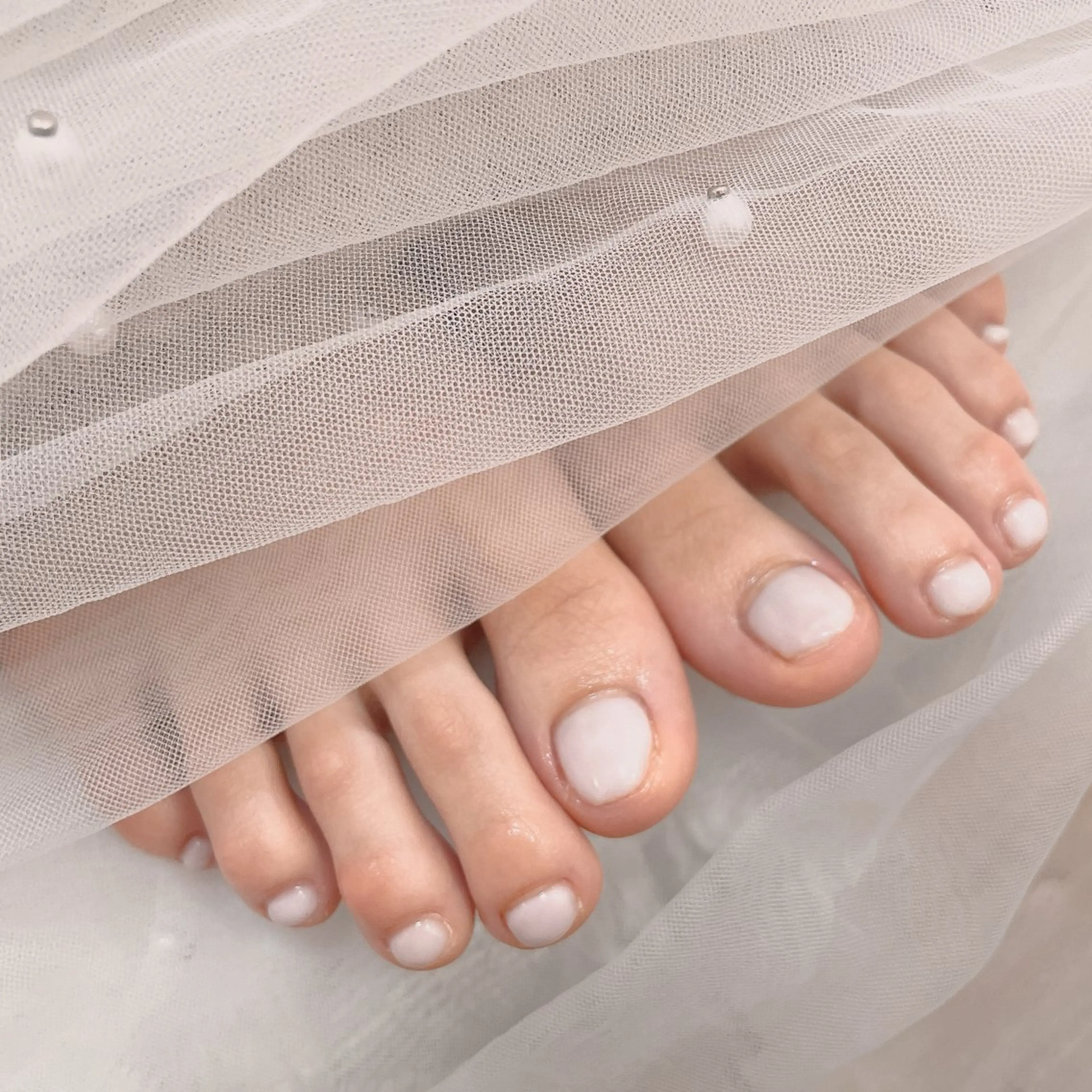 ネイル フットネイル シンプルネイル フットネイル ネイルサロン なっちゃん(古千谷)のネイルデザイン