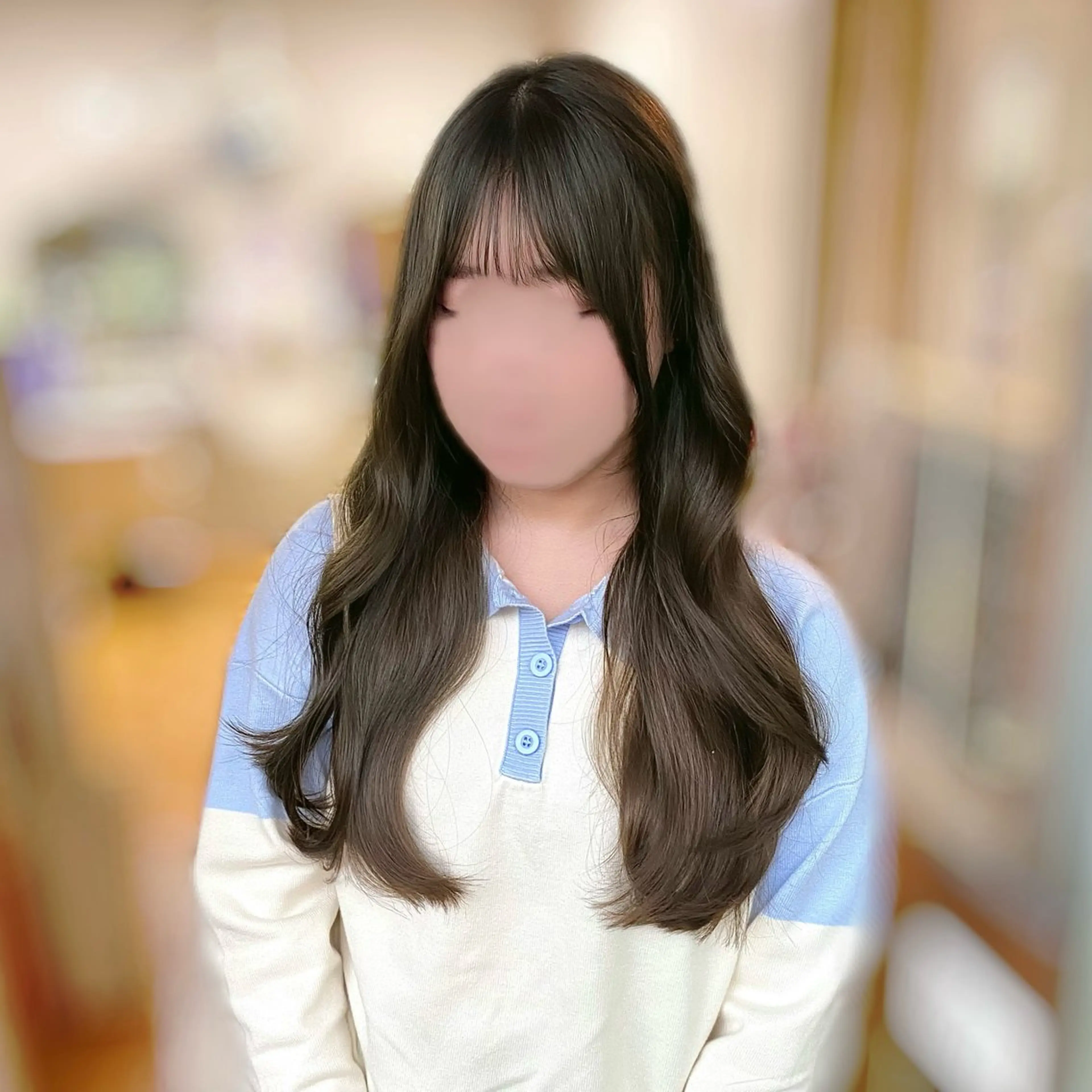 ロング カラー カット ヘアカラー トリートメント 🥣 hashi 🛋️のヘアスタイル