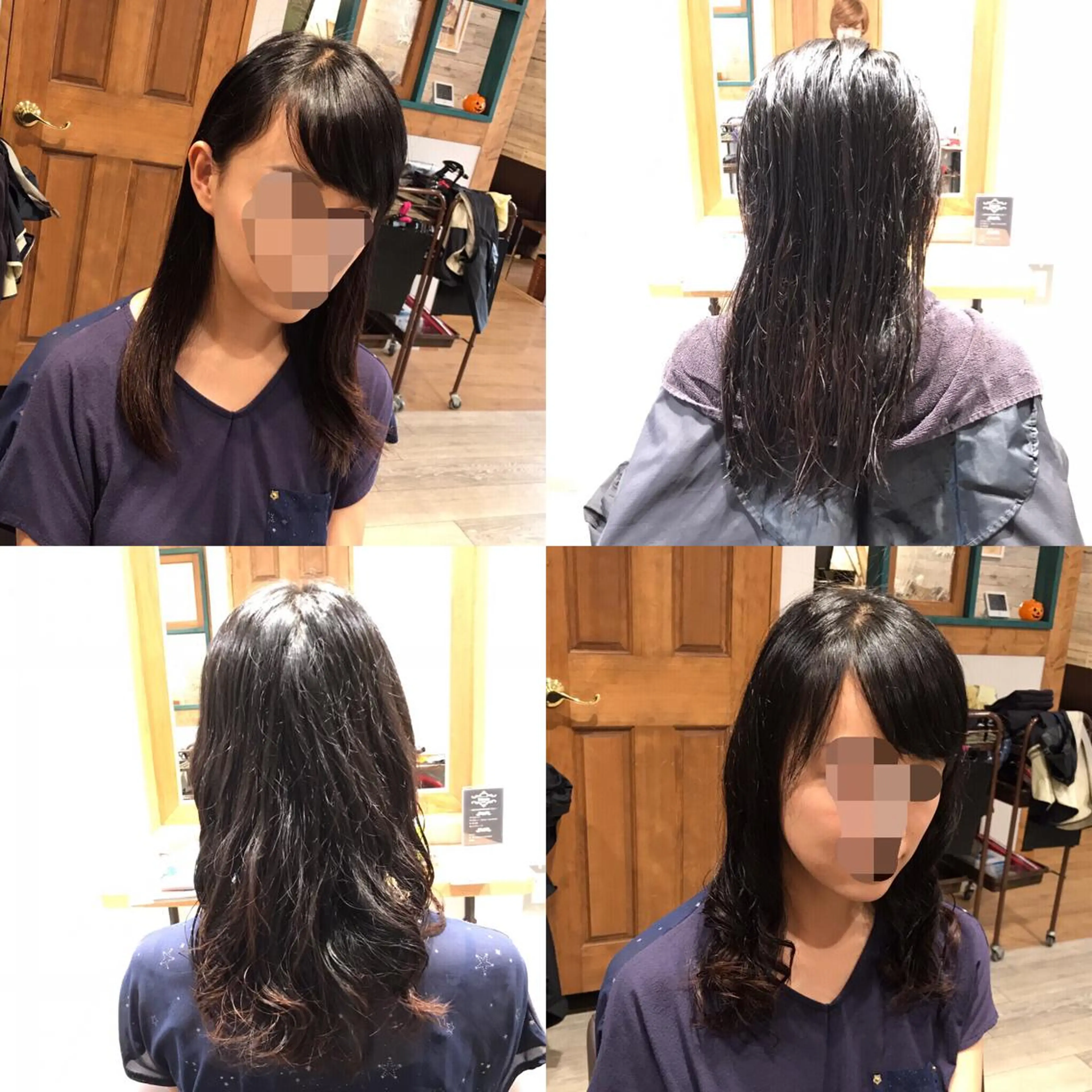 セミロング パーマ セミロングパーマ TELA HAIR 幕張本郷店　千尋のヘアスタイル