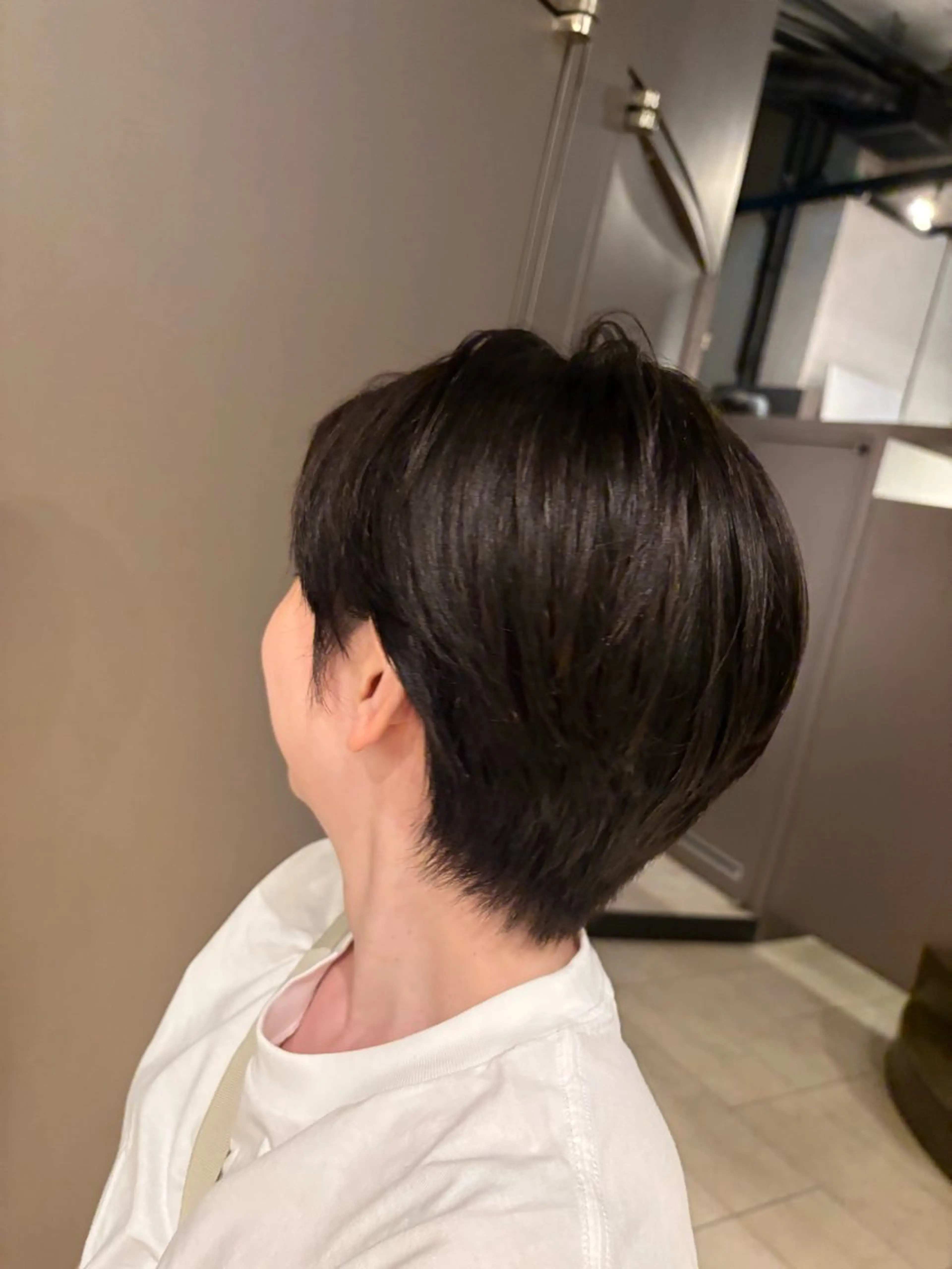 ショート カット 平山 沙羅のヘアスタイル