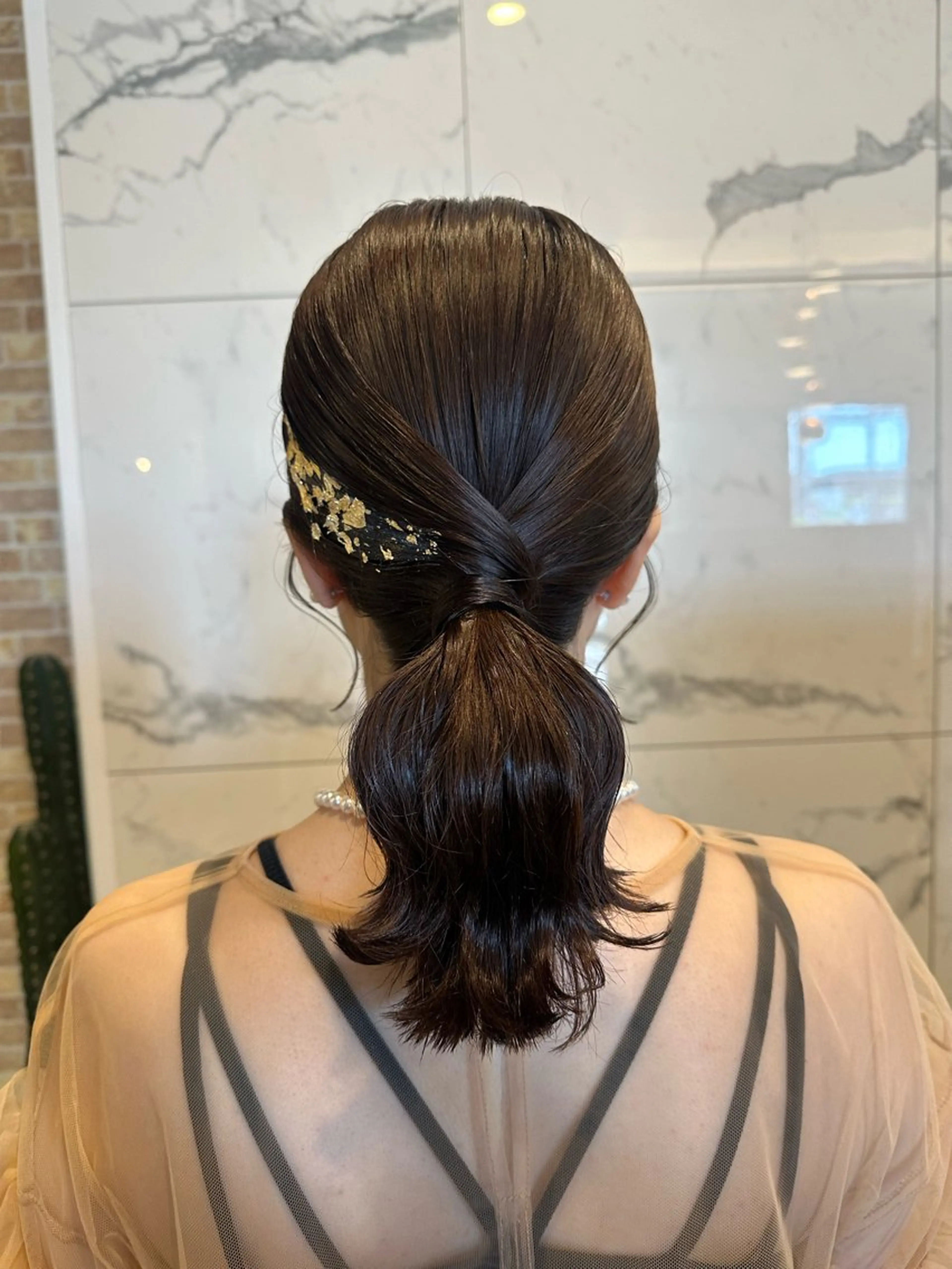 ミディアム ヘアセット arl 豊田店のヘアスタイル