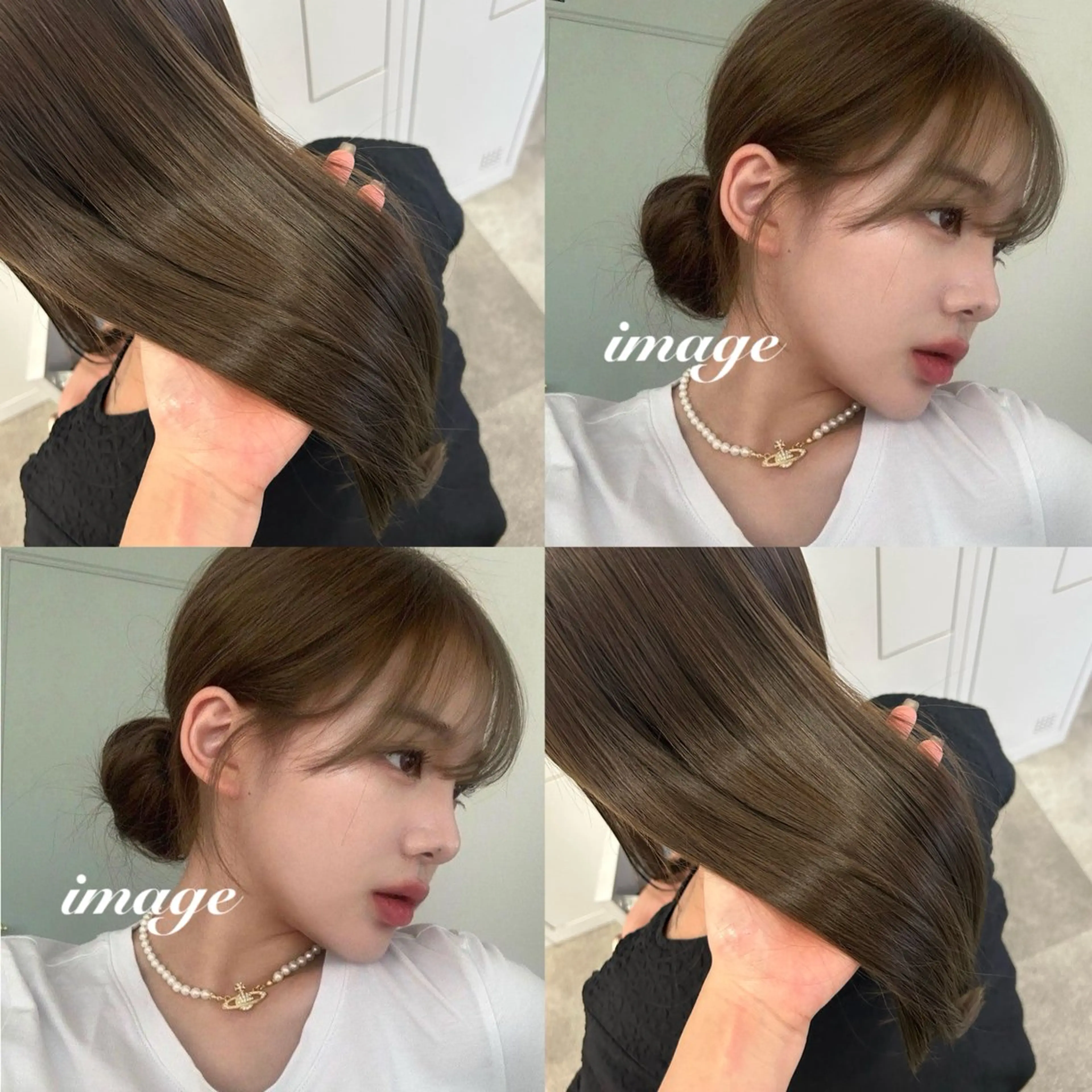 ロング ヘアカラー レイヤー/ 透明感カラー/チナツのヘアスタイル