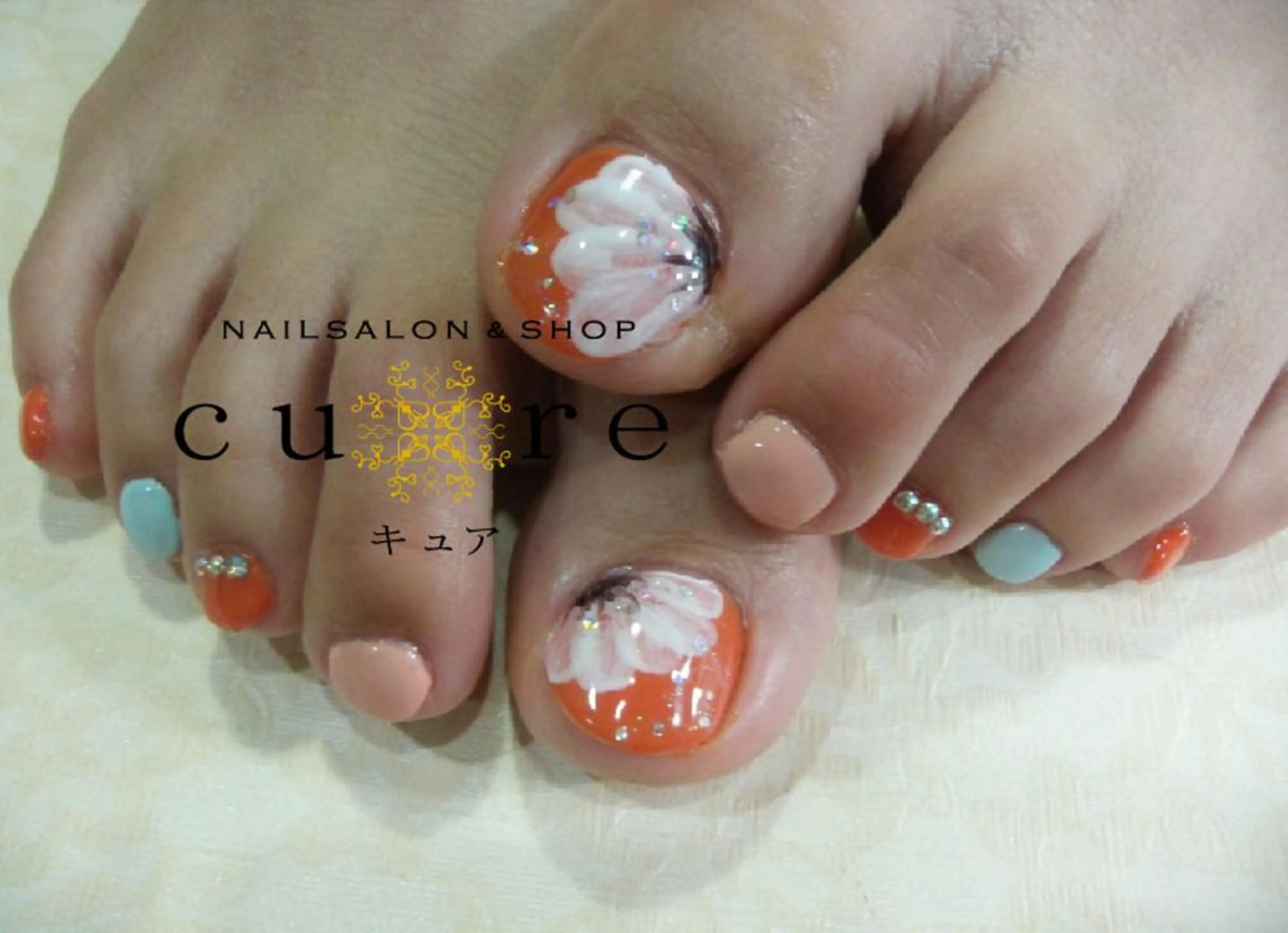 ショート ネイル ネイルサロン Cureのネイルデザイン