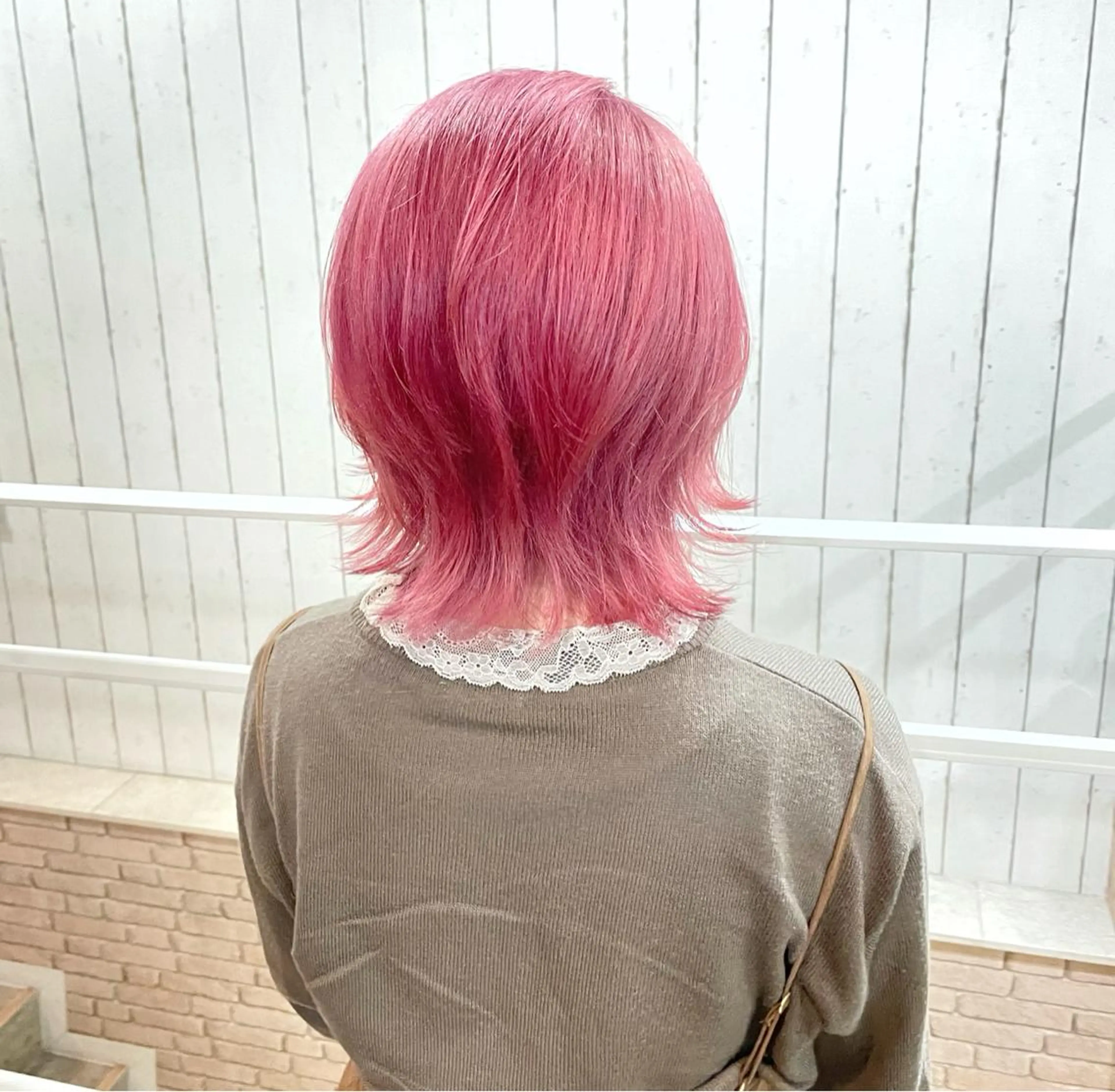 ミディアム カラー ヘアアレンジ 池袋髪質改善×レイヤ ー専門MATSUのヘアスタイル