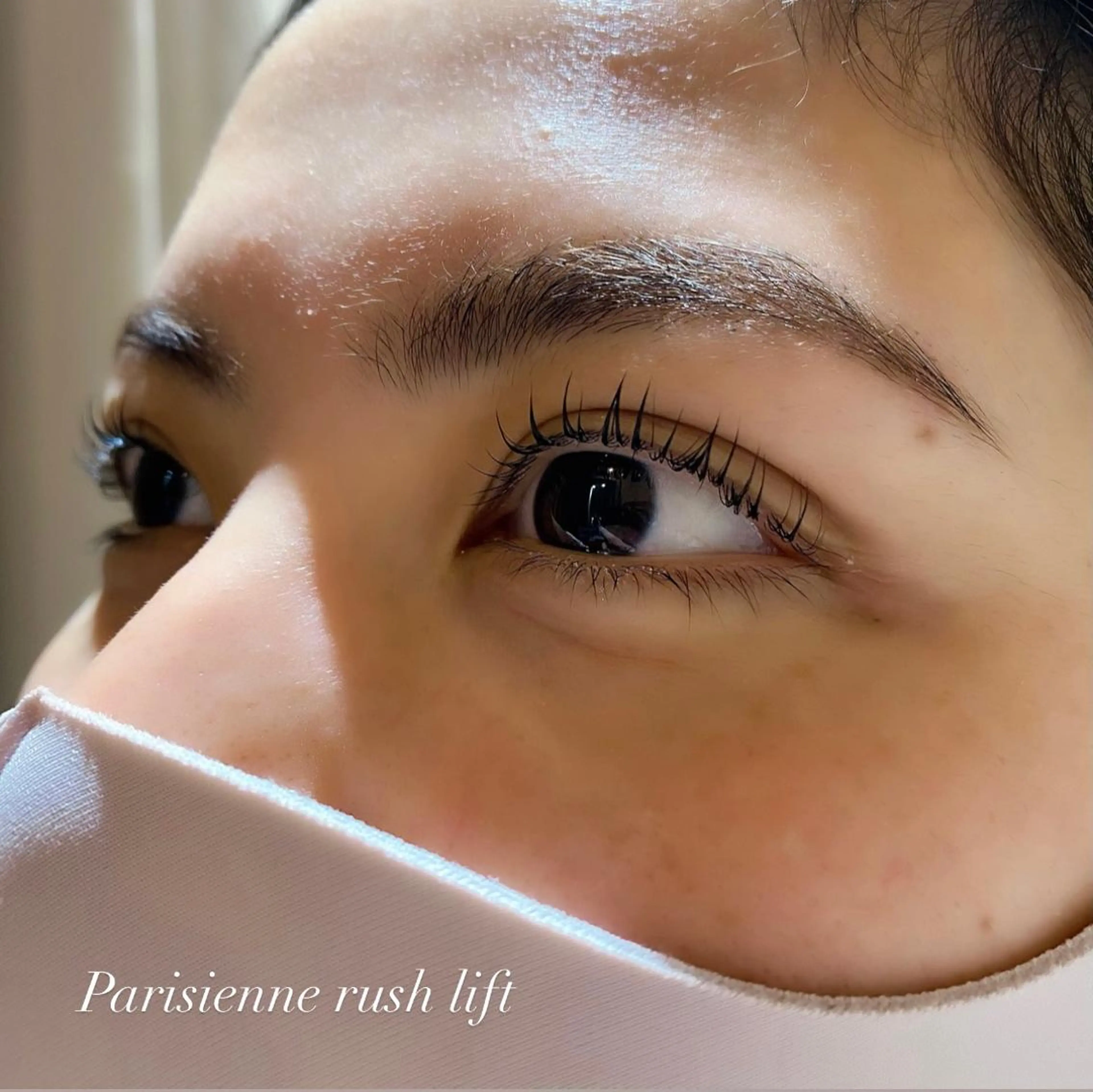 マツエク・マツパ パリジェンヌラッシュリフト マツパ 艶カラー/韓国風ヘア 🩵shioneのヘアスタイル