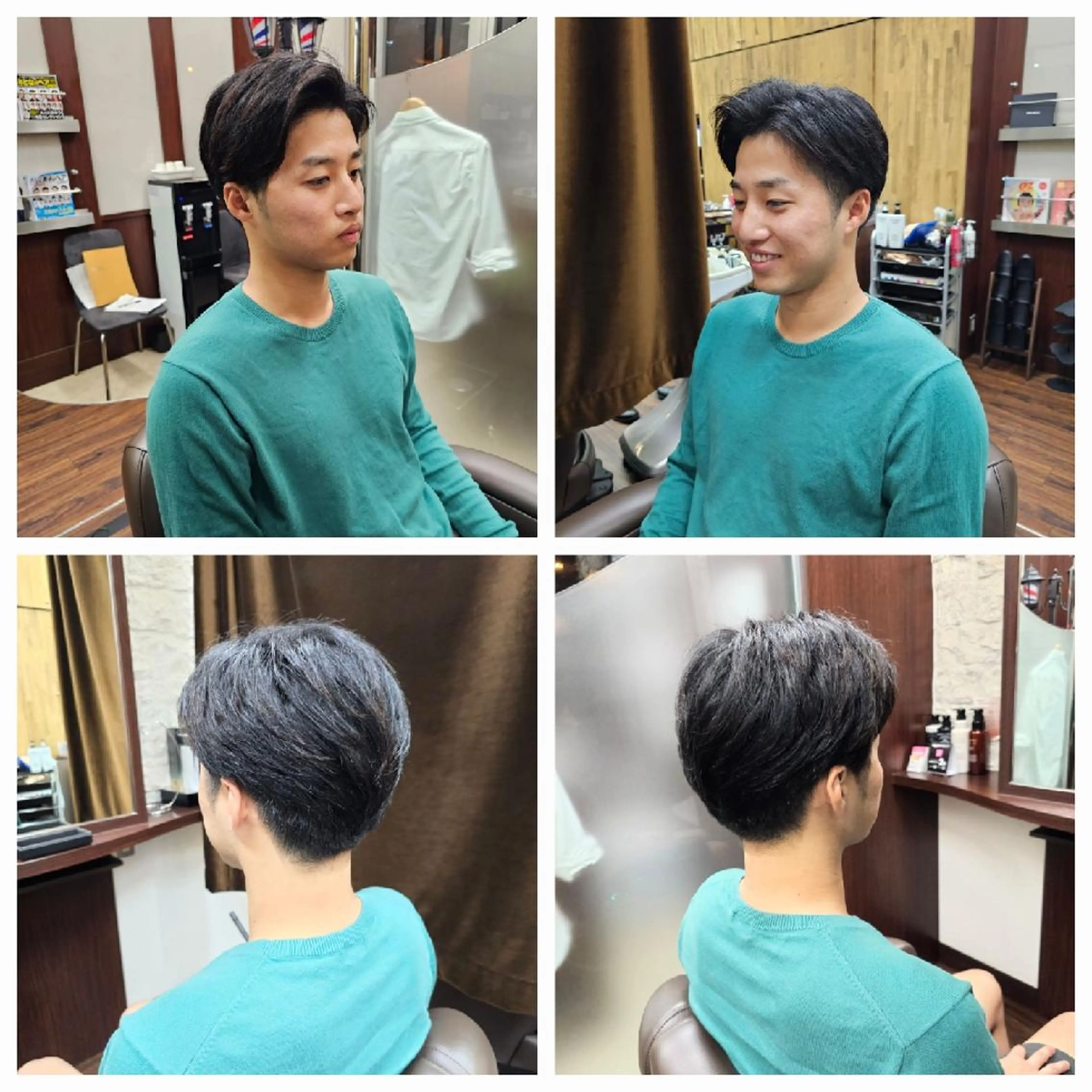 ミディアム メンズ 💈メンズカット 💈鈴木将希のヘアスタイル