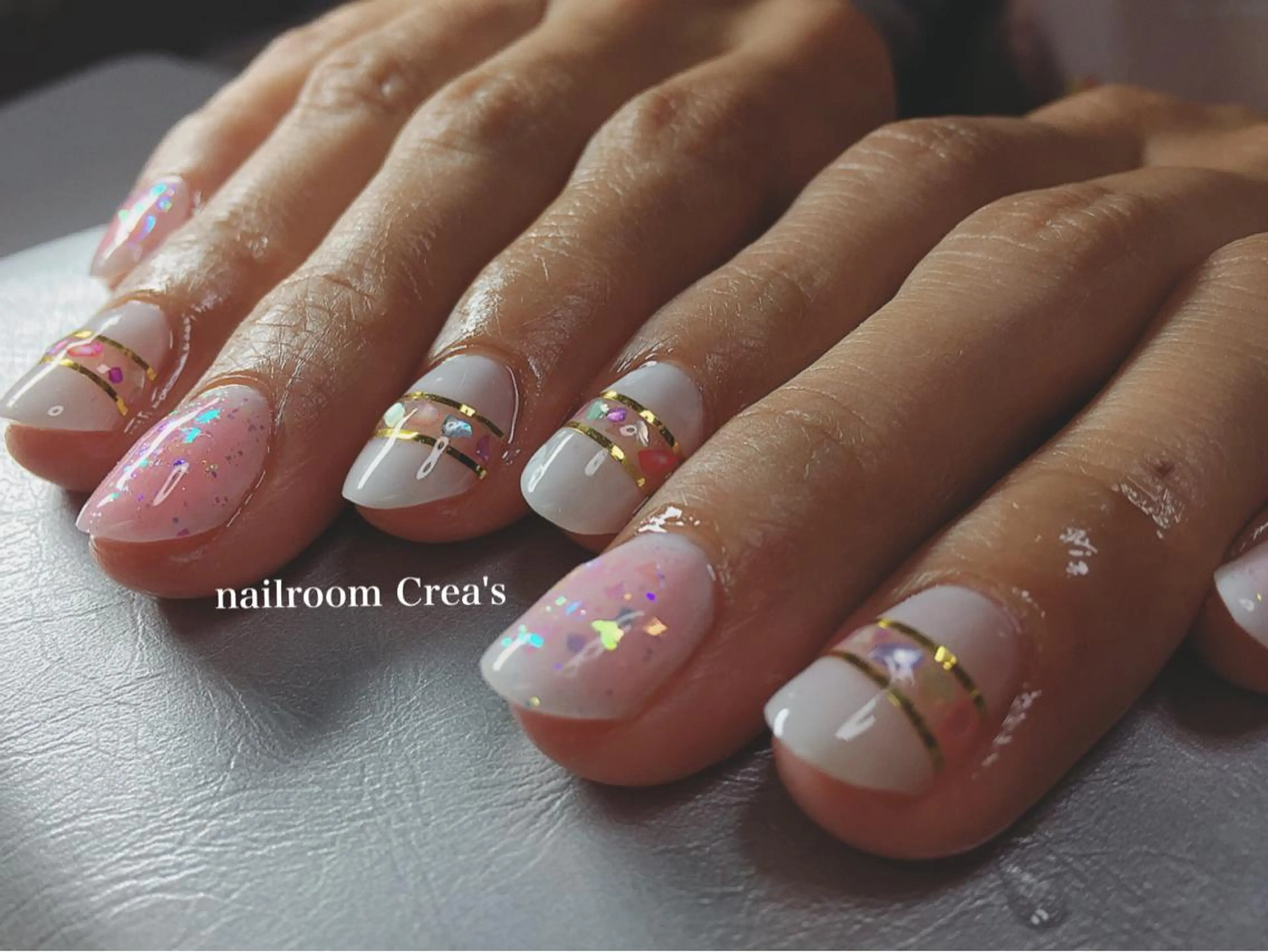 ネイル チークネイル nailroom Crea'sのネイルデザイン