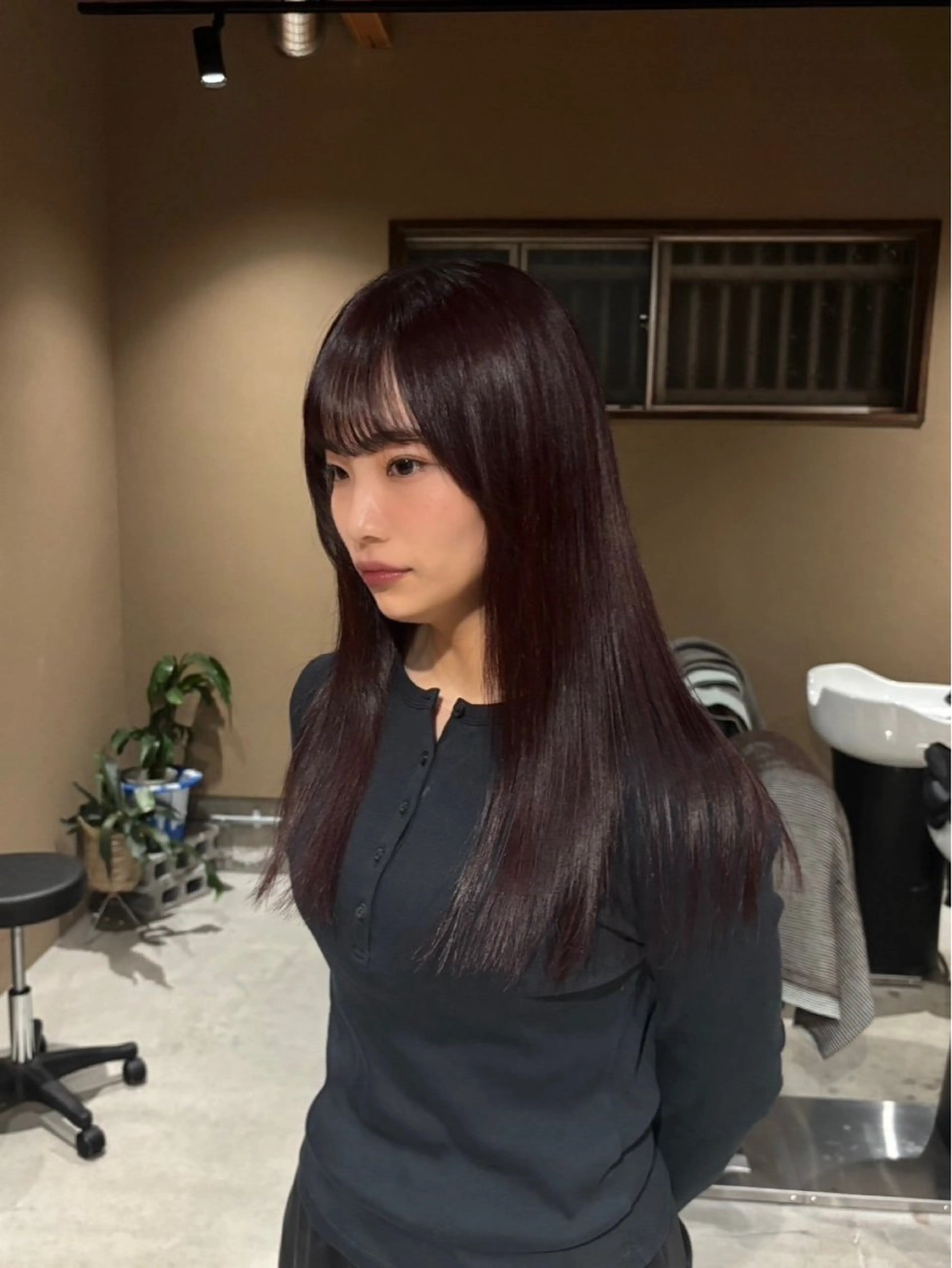 ロング ヘアカラー 中津/トレンドカラー /美馬本紅亜のヘアスタイル