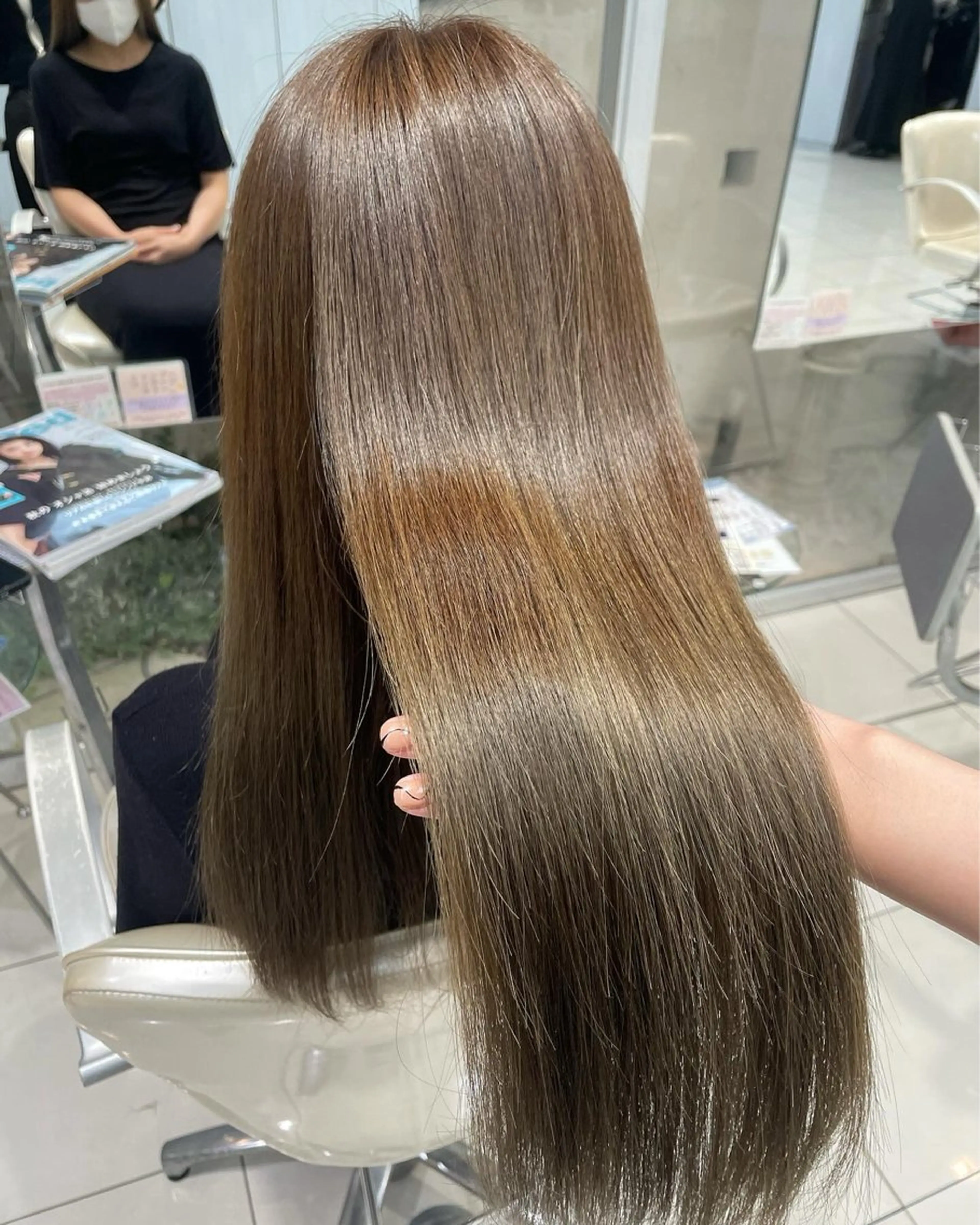 ロング 盛れる韓国ヘア🩰/ ワンホンヘア/華のヘアスタイル