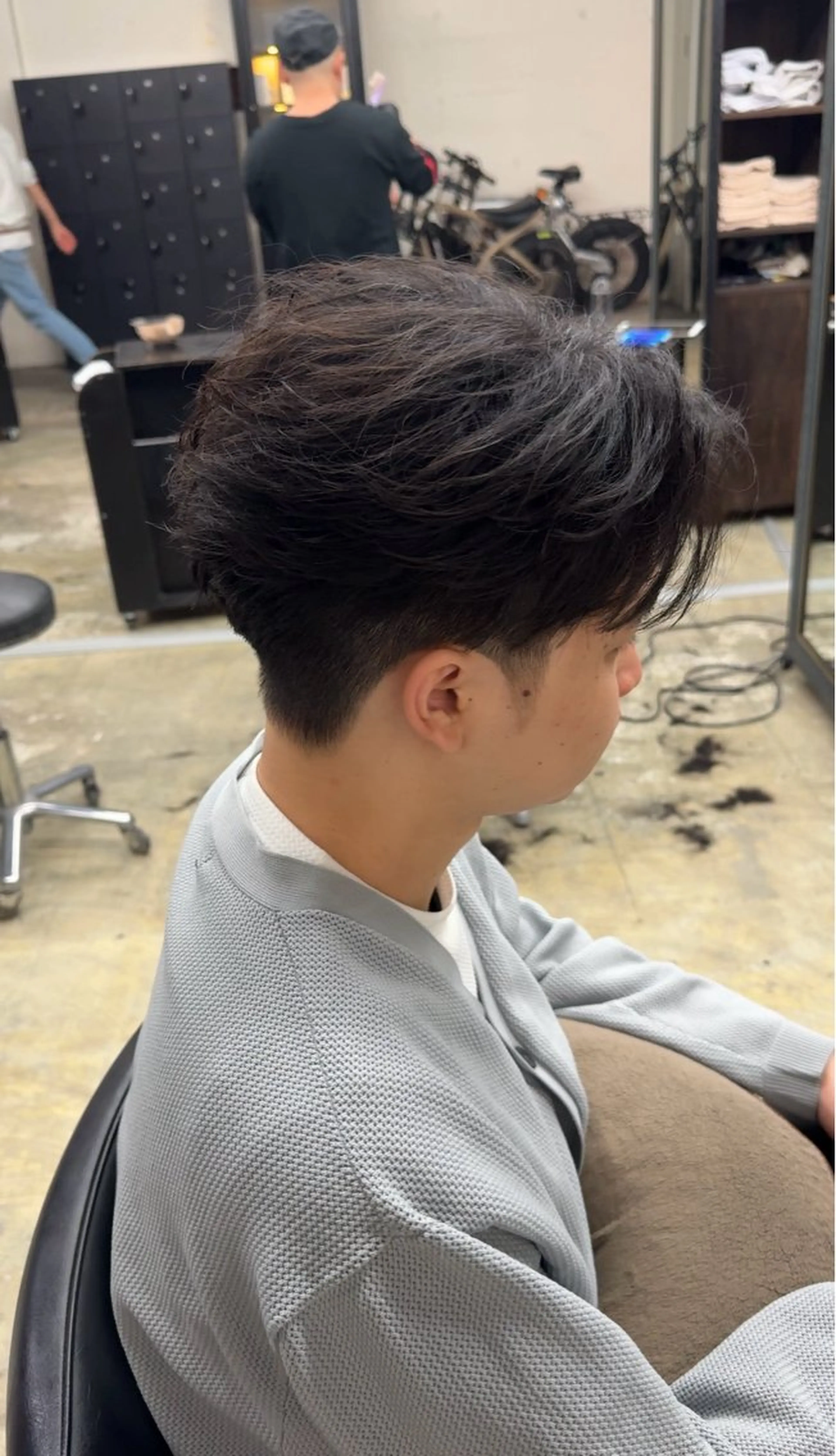 メンズ カット 影山 蒼太のヘアスタイル