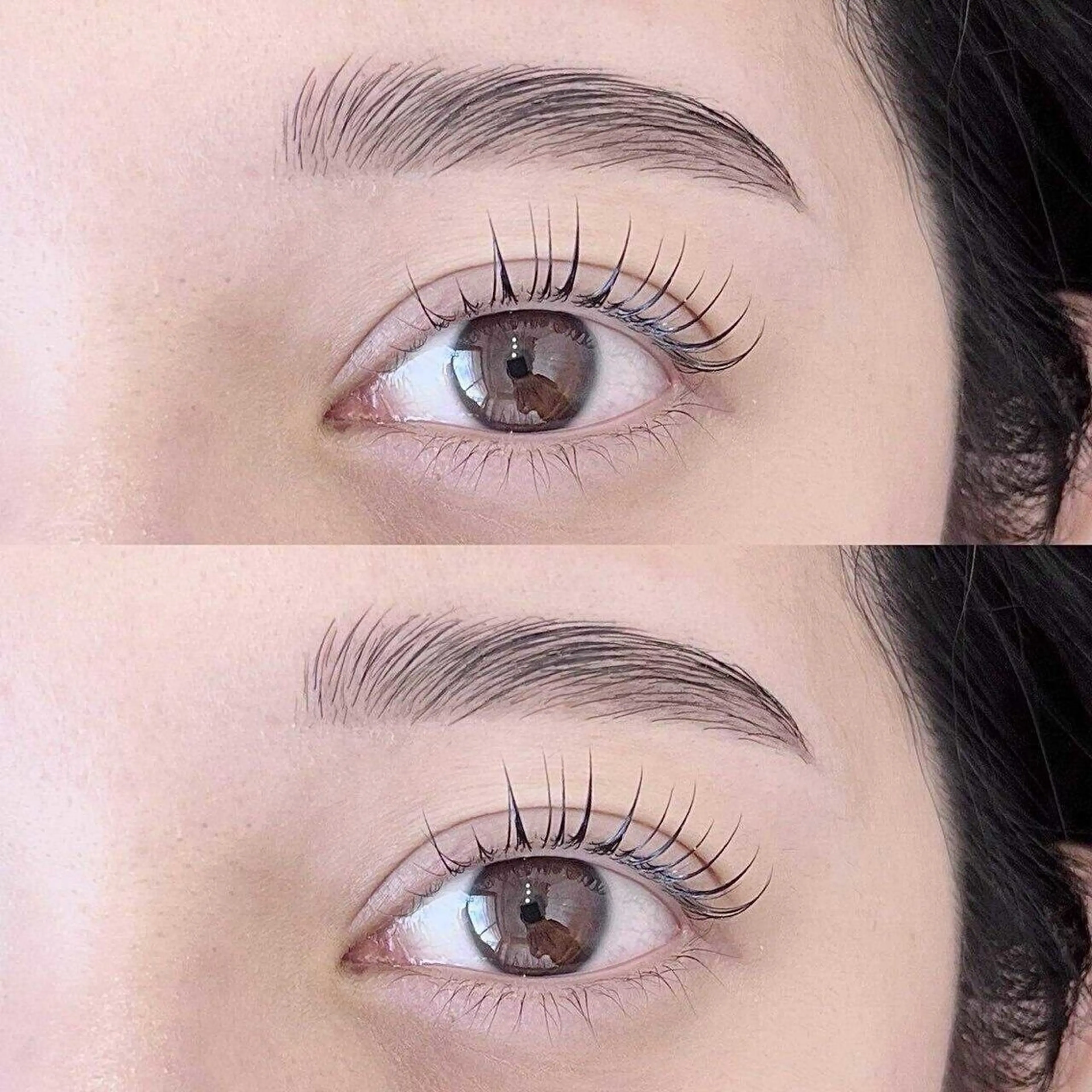 ⭐️人気No.1/SET割⭐️美眉Wax+オーダーメイドまつげパーマの写真