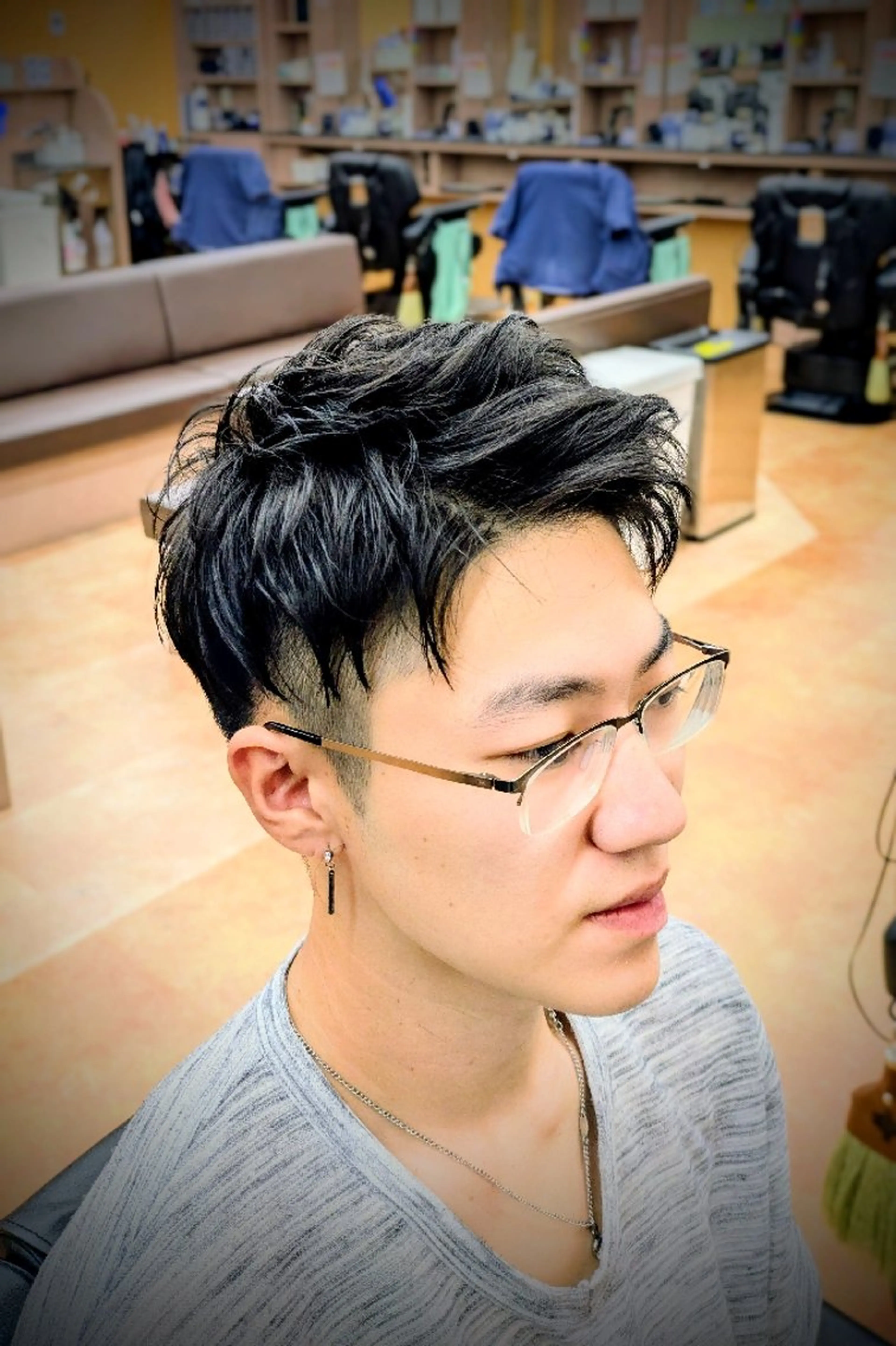 ショート 理容プラージュ燕三条 福井のヘアスタイル