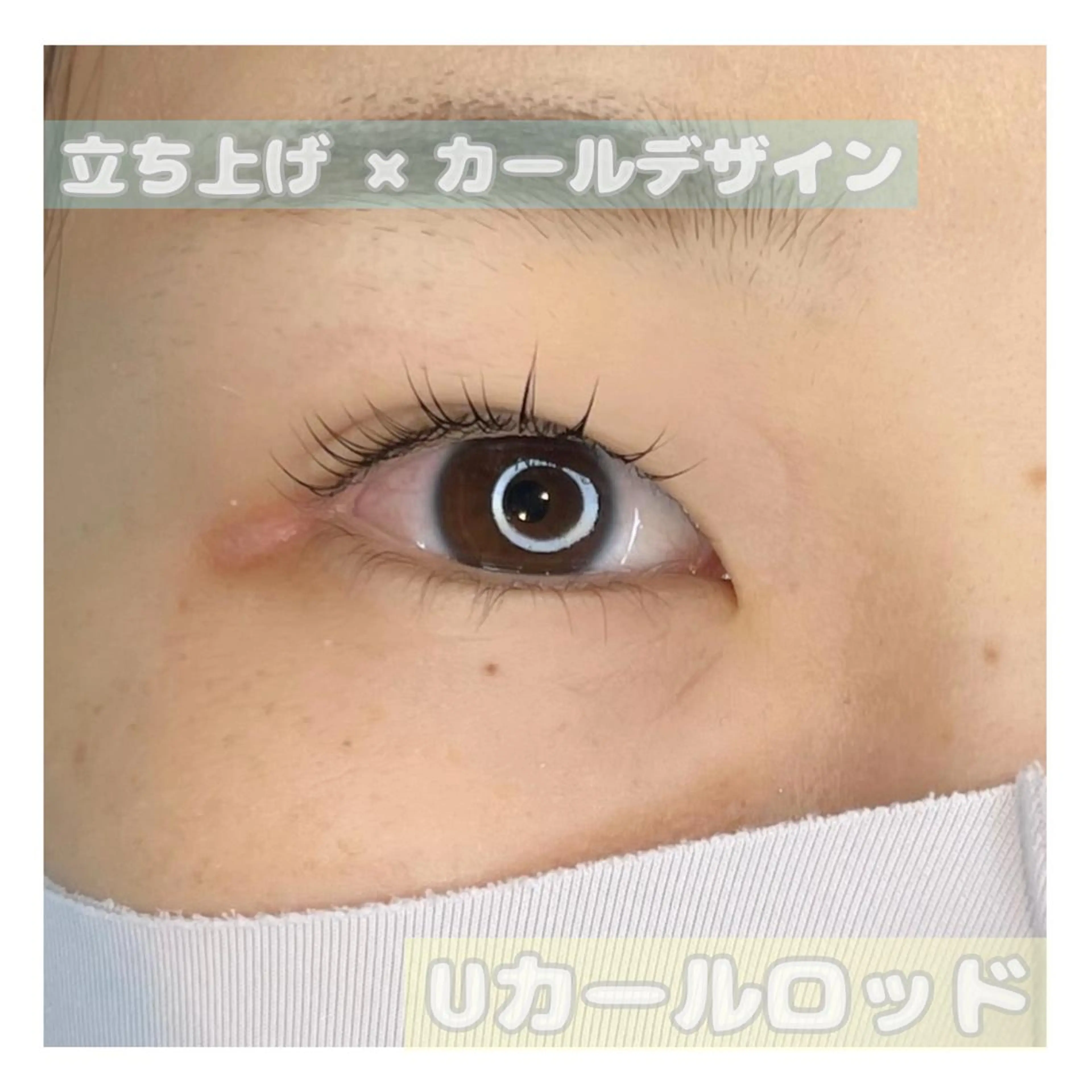 マツエク・マツパ パリジェンヌラッシュリフト 一重×まつ毛パーマ ♡ usaginooのマツエク・マツパデザイン