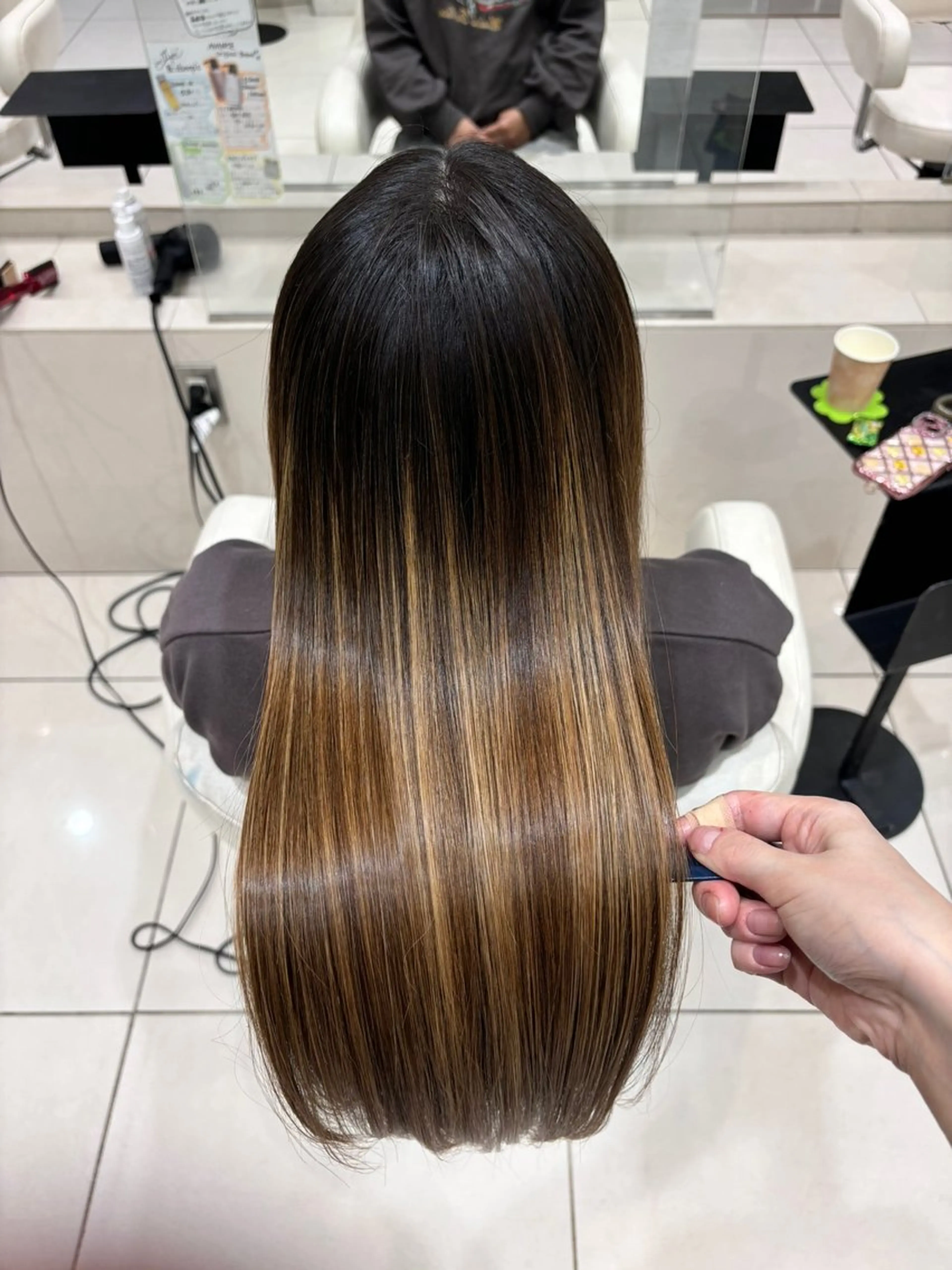 ロング 髪質改善 トリートメント avance深井所属・🫧髪質改善🫧山口 碧のヘアスタイル