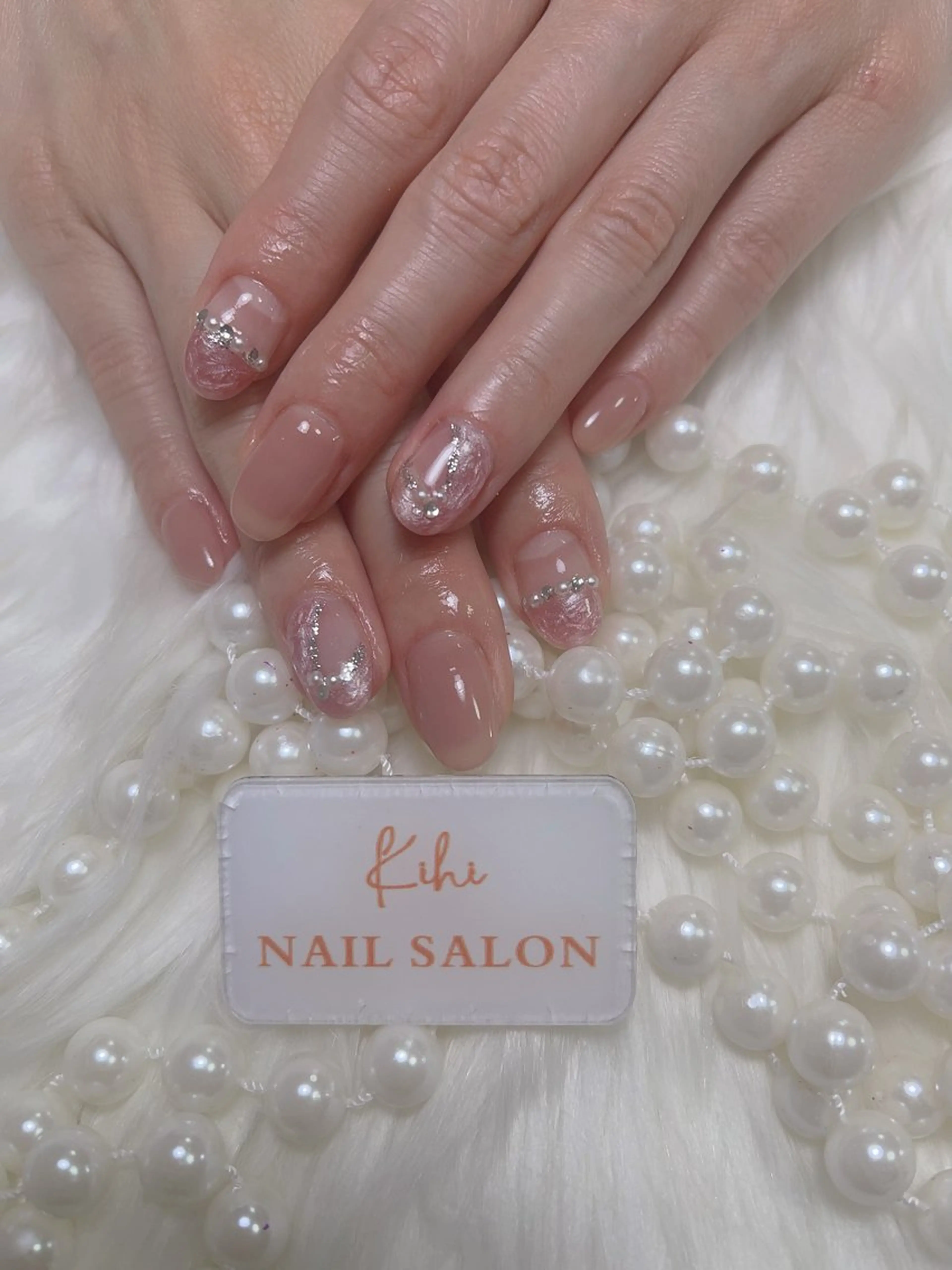 ネイル ハンドネイル ハンドケア さくら💮💮 【オフ無料】のネイルデザイン