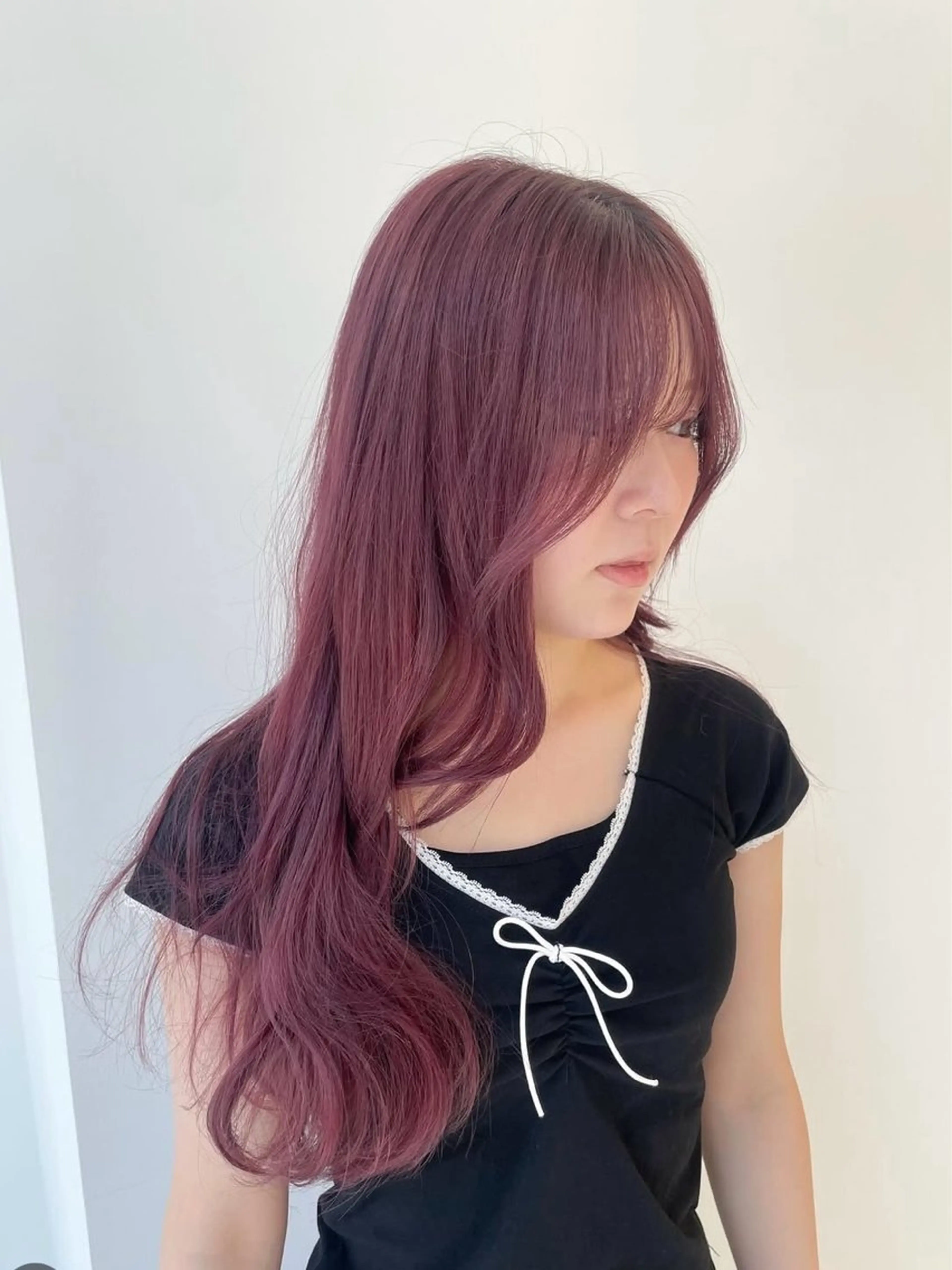 ロング カラー ヘアカラー 大長 広菜のヘアスタイル