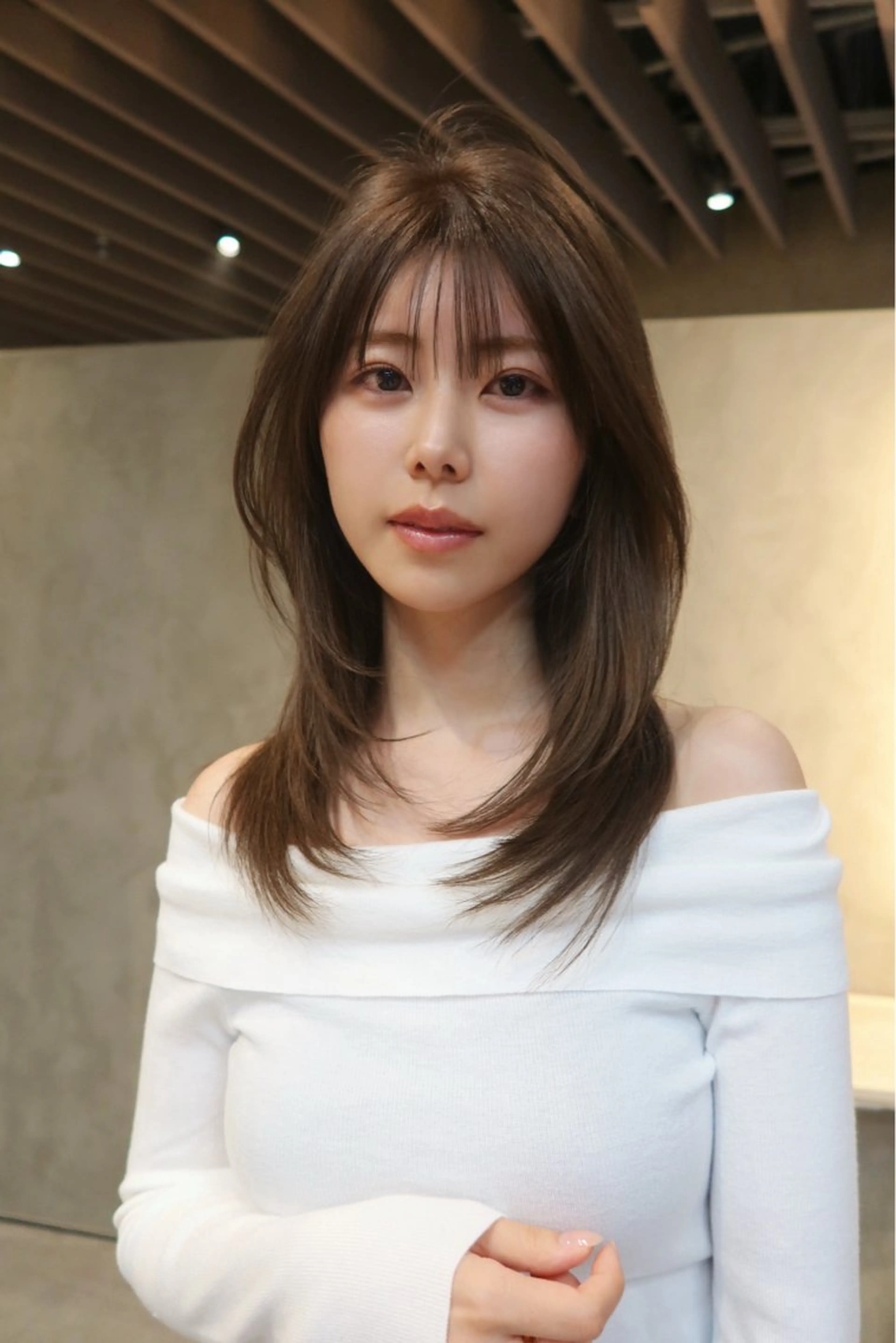 ミディアム ミディアムレイヤー レイヤーカット 大人レイヤー 🍃外苑前/荒谷進介のヘアスタイル