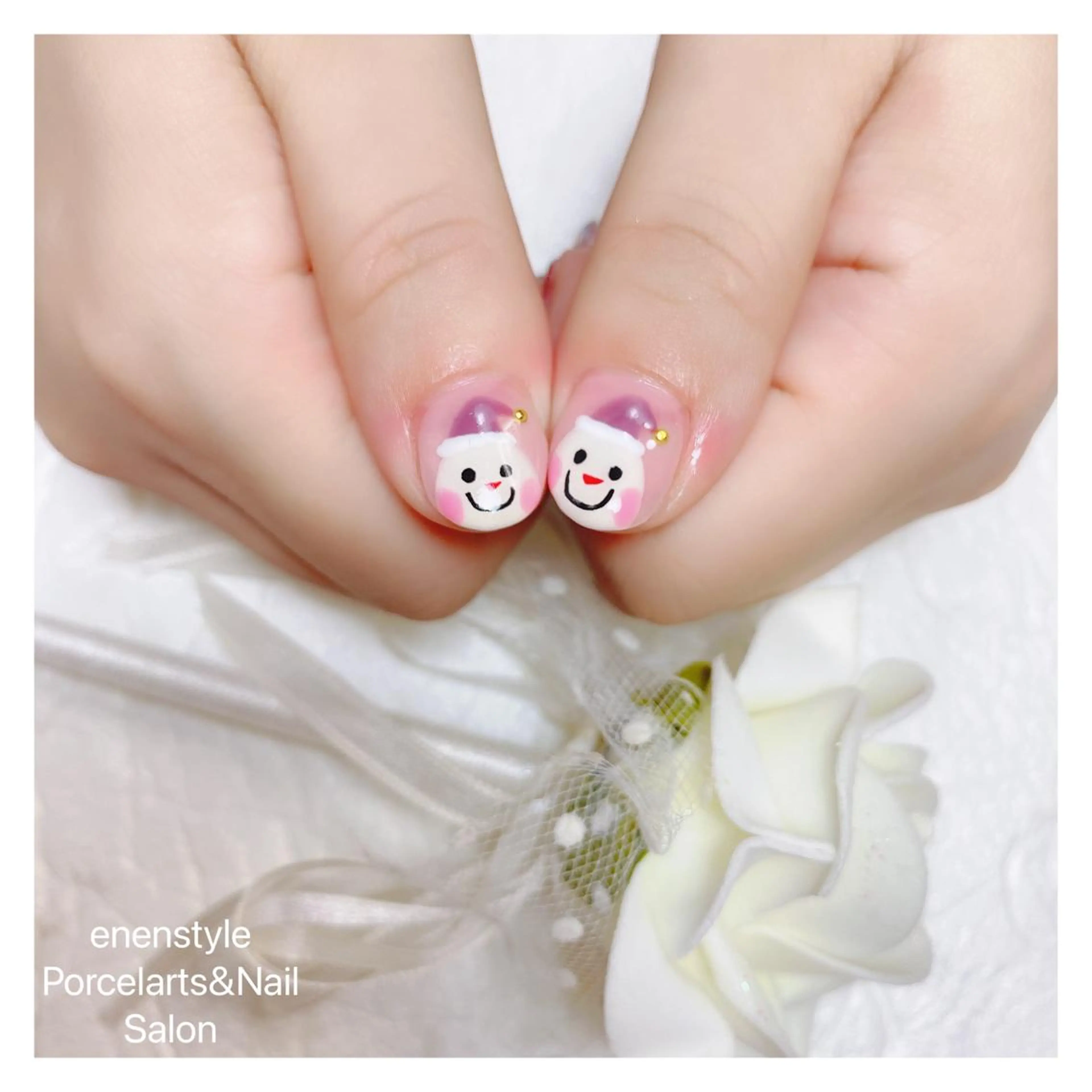 ミディアム ネイル ハンドネイル 👑enen style👑のネイルデザイン