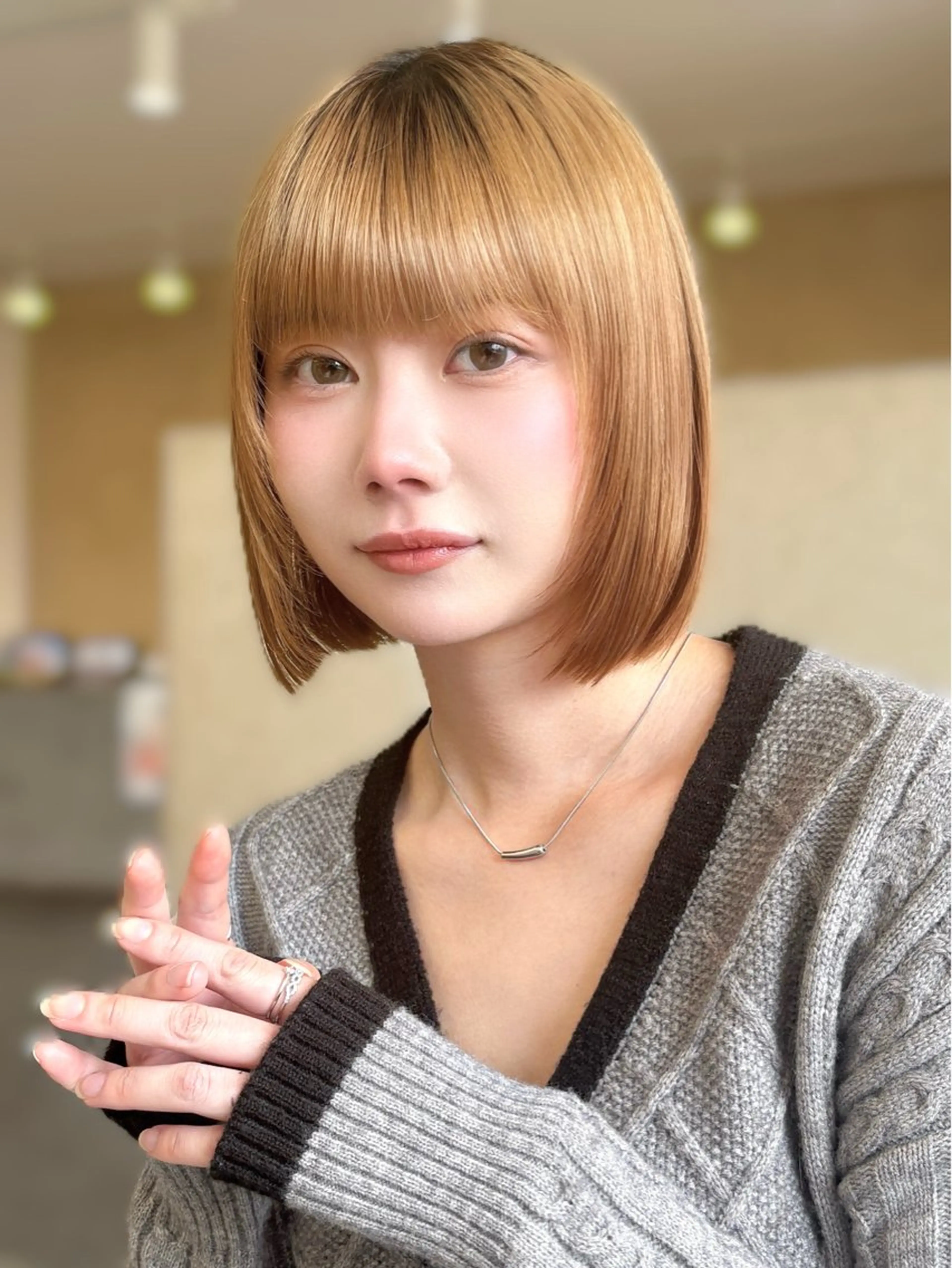 ショート 紅葉☘ ̖́- /似合わせカットのヘアスタイル