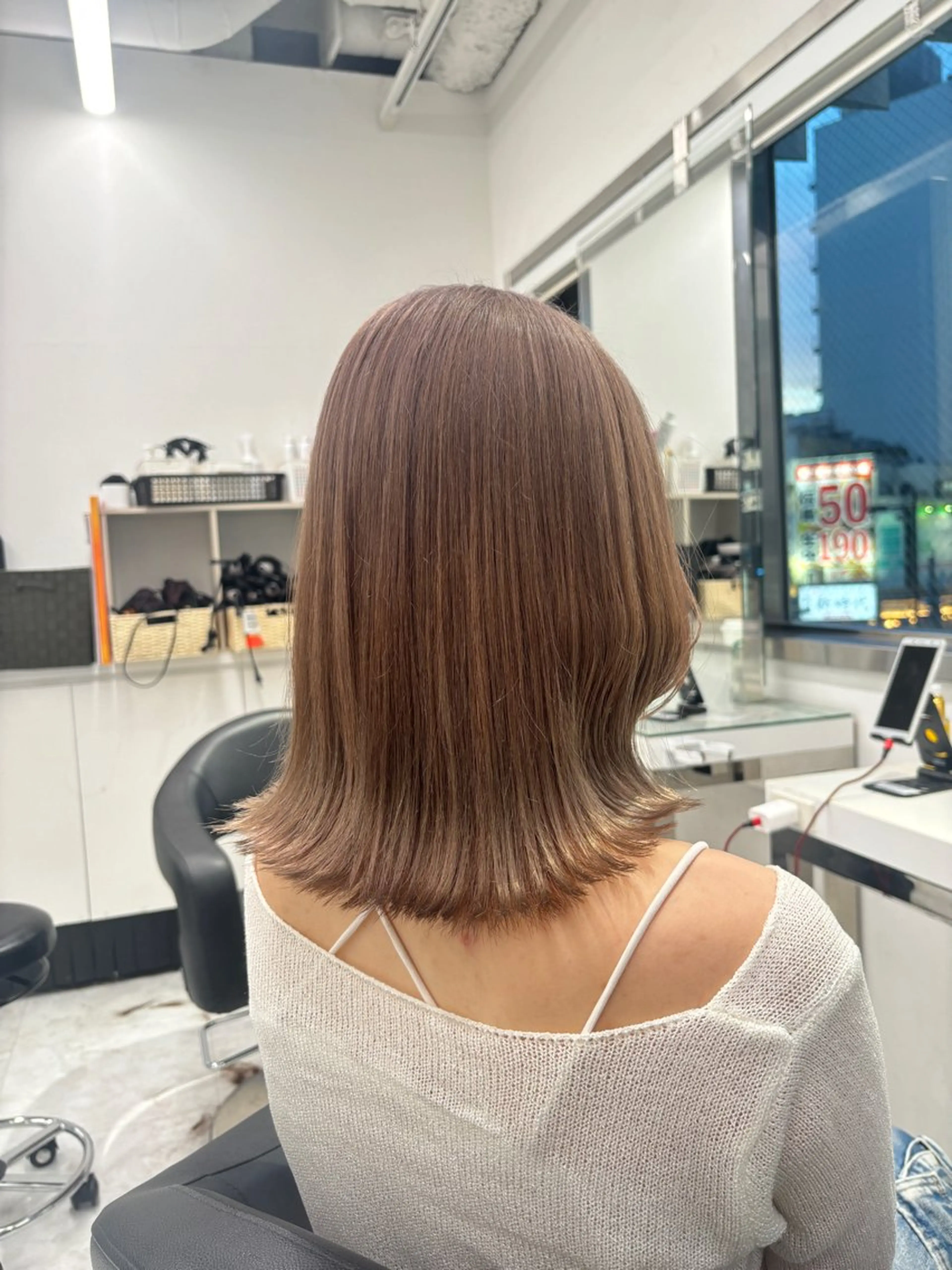 ロング カラー 💖ミルクティー💖 あかり💖のヘアスタイル