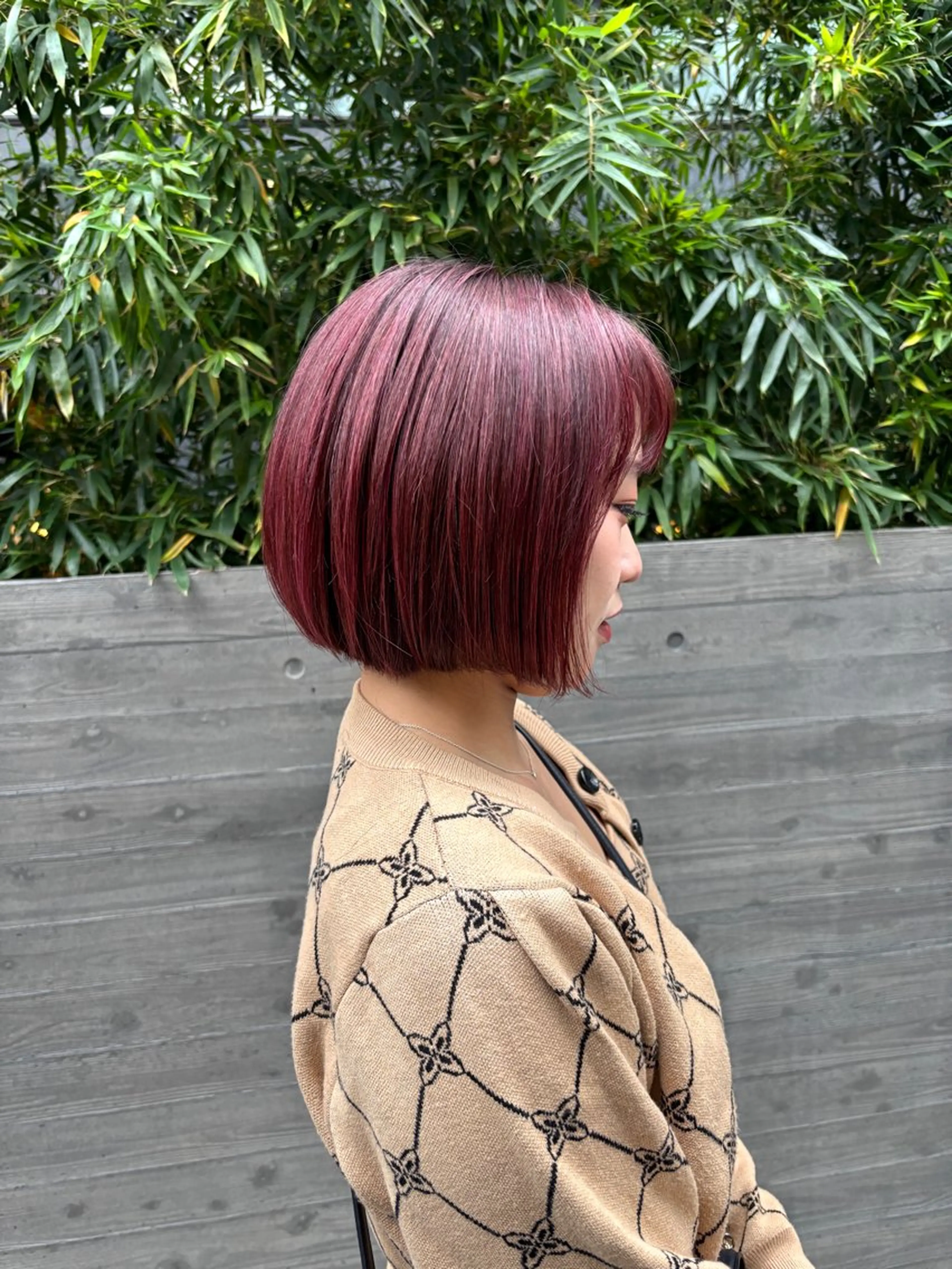 ショート ボブ 髪質改善 トリートメント カット ヘアカラー トリートメント KINI 髪質改善＆艶髪のヘアスタイル