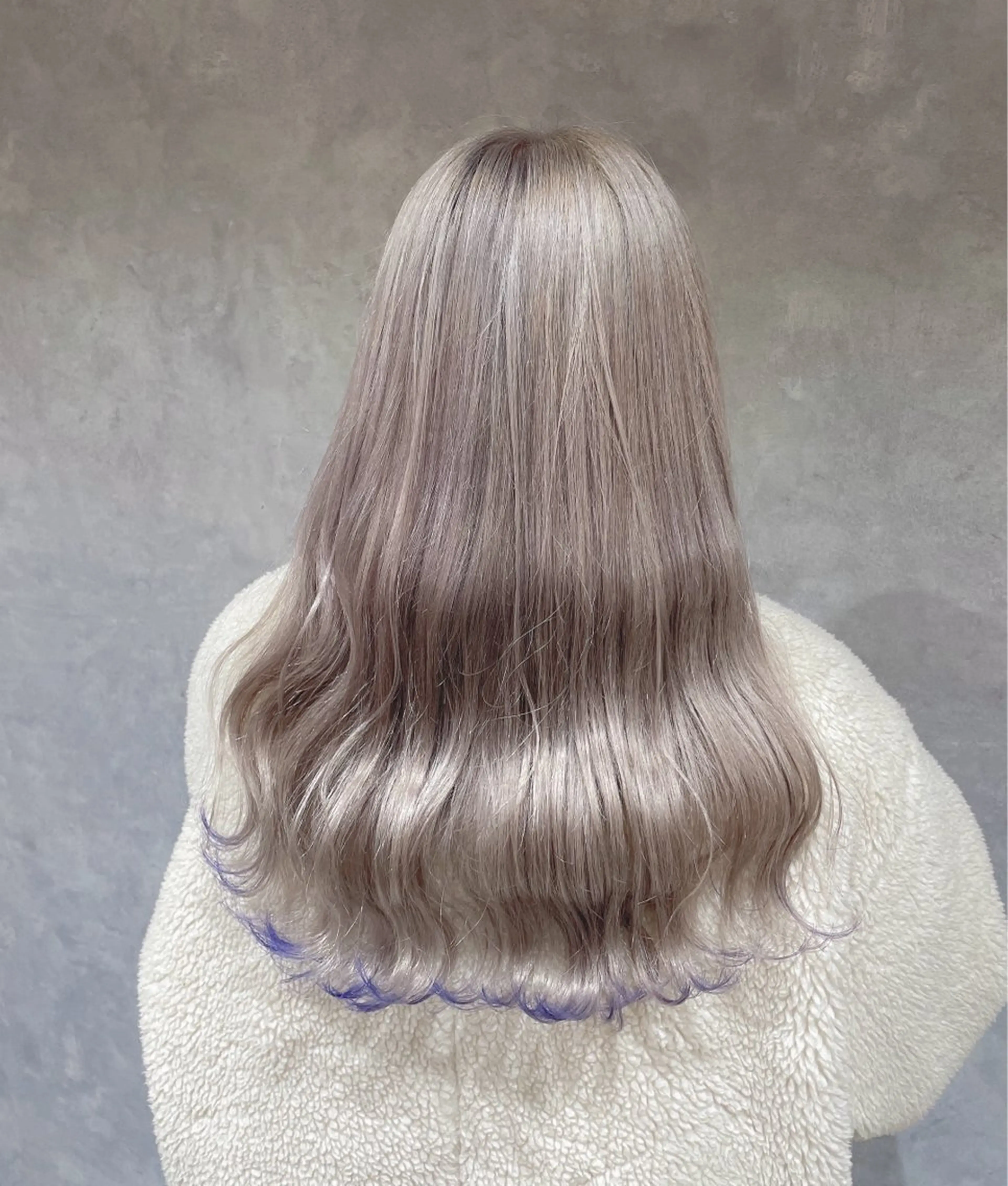 💎【盛れる前髪+顔周りカット❤️‍🔥】付きクーポン💎前処理剤＋ケアブリーチ＋カラー＋艶トリートメントの写真