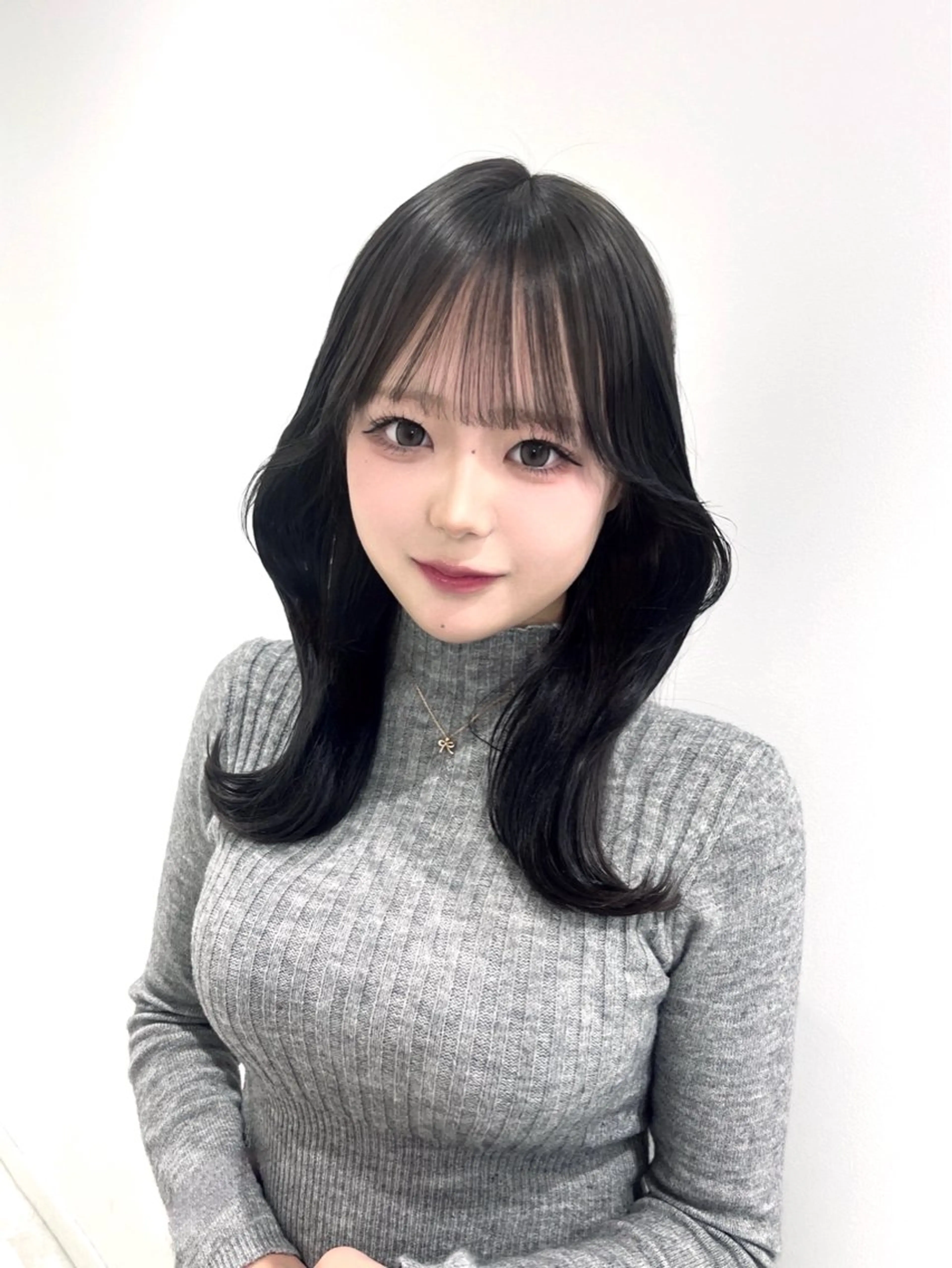 ミディアム 🇰🇷韓国ヘア🎀 レイヤー🤍MOEのヘアスタイル