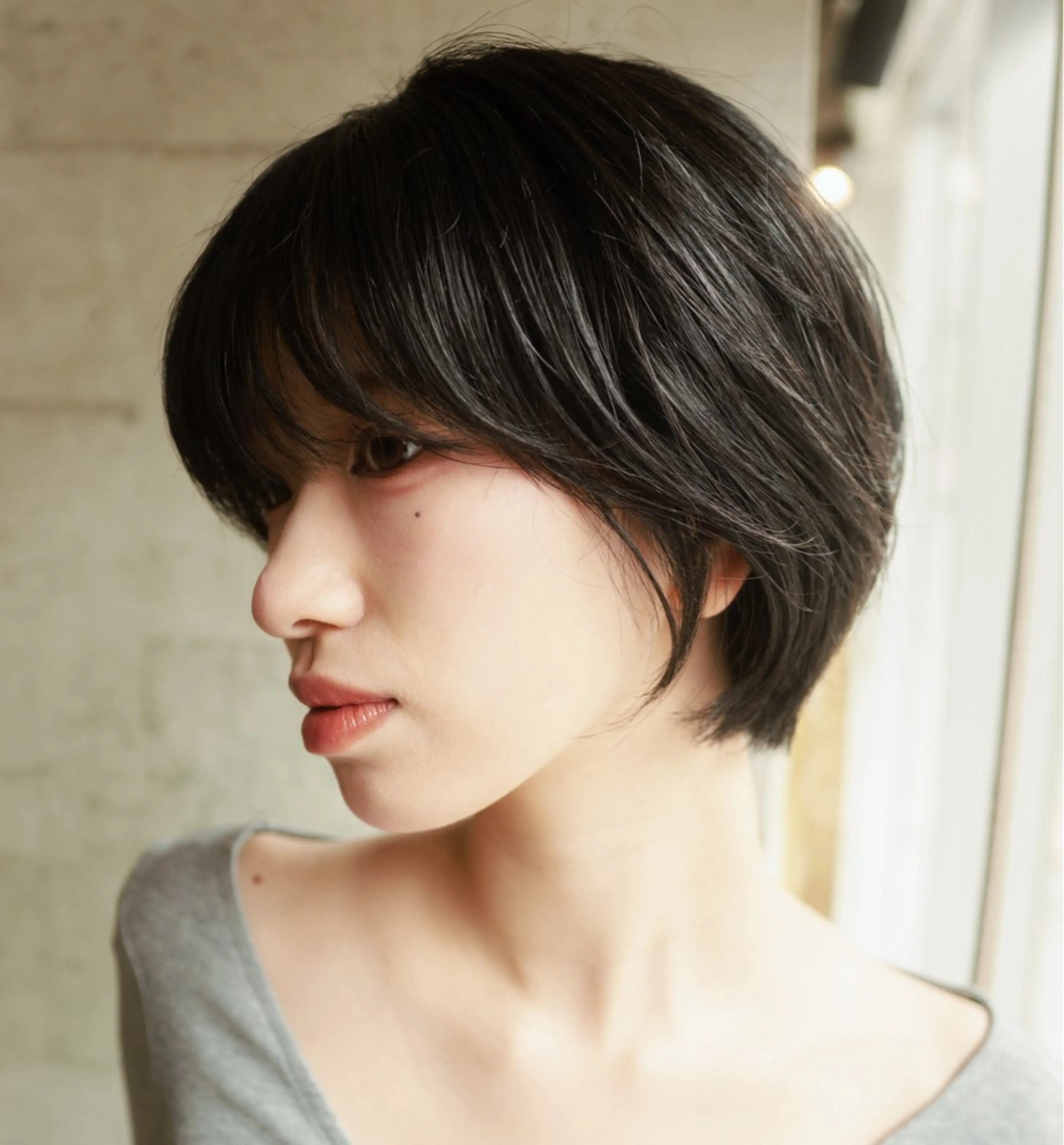 ショート ショートボブ ボブ ショートヘア 韓国レイヤー/ ショート Eightのヘアスタイル