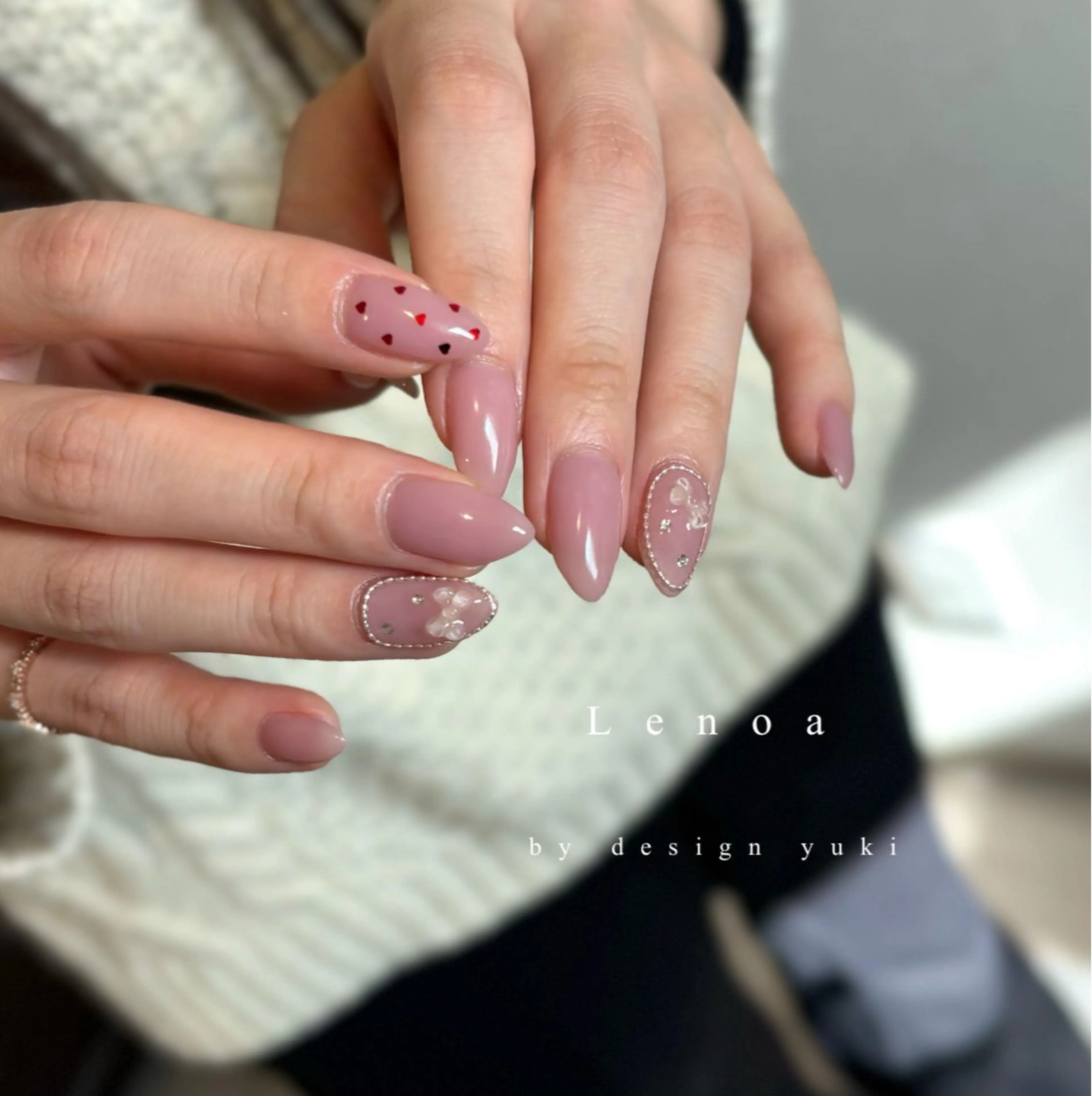 ネイル ハンドネイル Lenoa Yukiのネイルデザイン